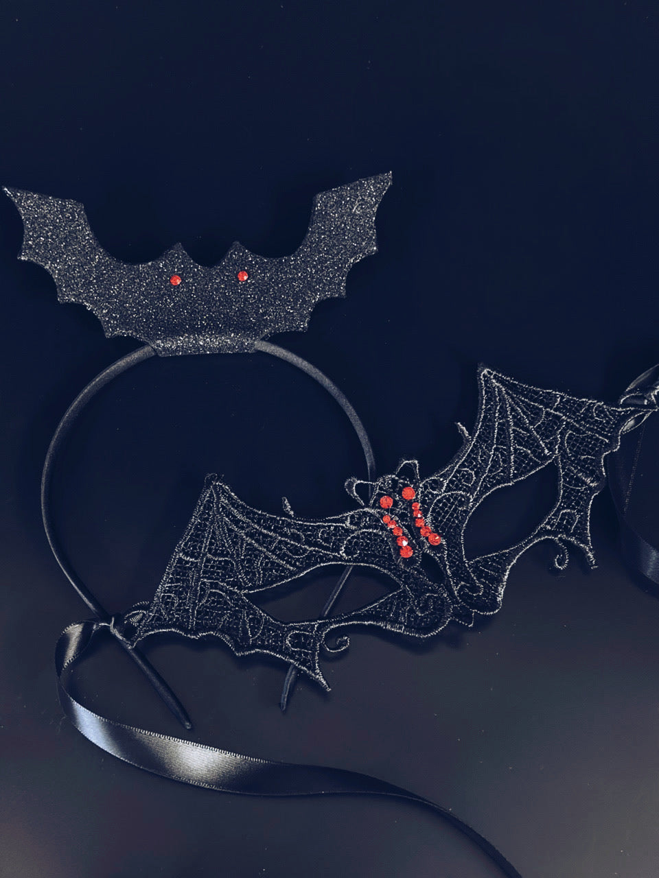 Animal Mask & Headband Set for Kids - Fun Bat Costume Accessories for Halloween, Dress-Up, and Pretend Play
