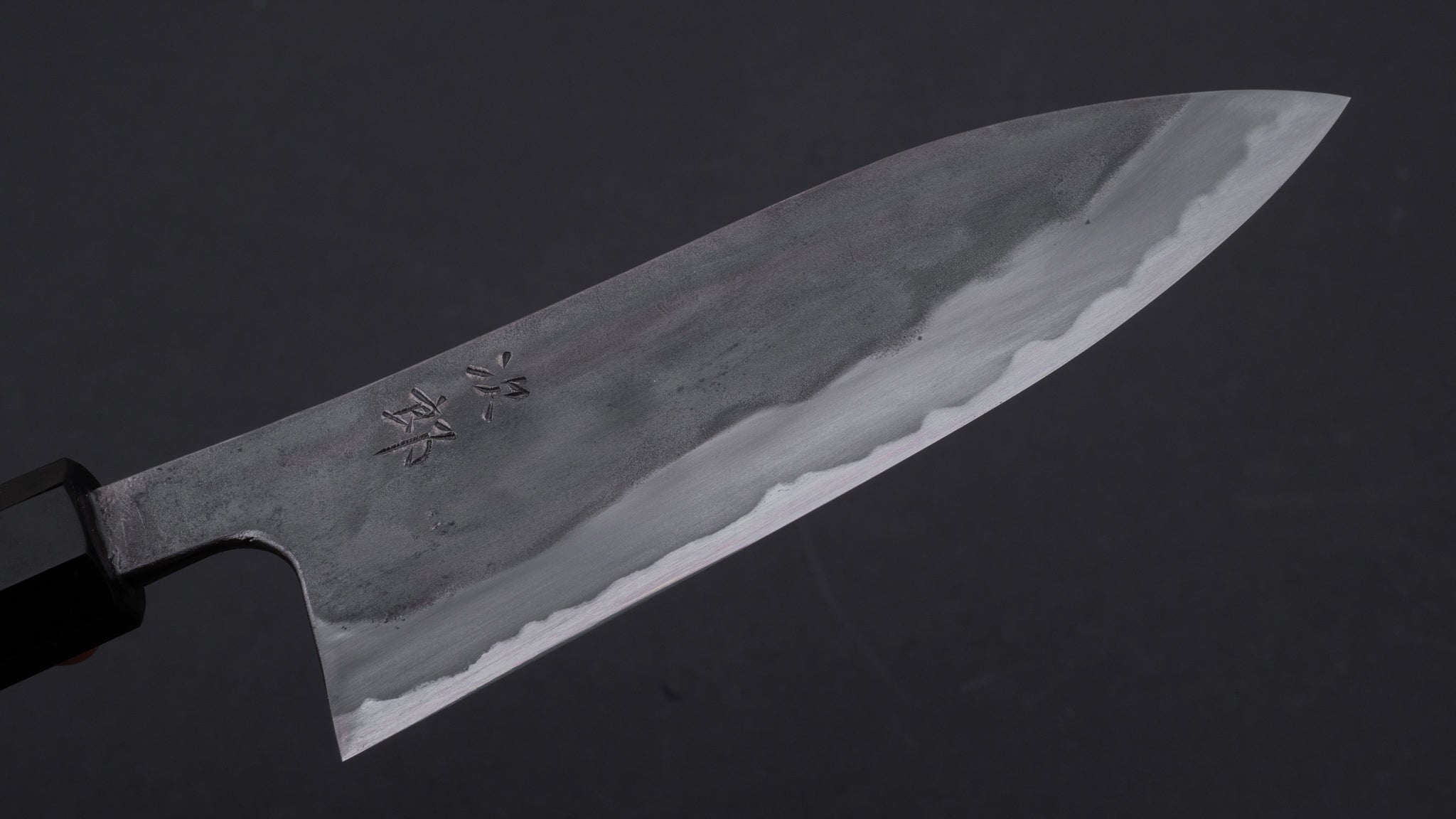 Jiro Tsuchime Wa Santoku 165mm Japanese Chef Knife with Taihei Tagayasan Handle (#037) - Perfect for Home Cooking, Sushi Preparation & Professional Kitchen Use