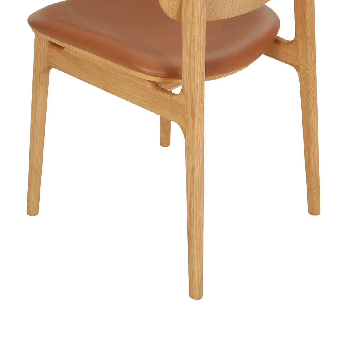 Premium Rattan & Leather Dining Chair - Modern Boho Style for Kitchen, Dining Room, or Patio - Comfortable & Durable Seating Solution