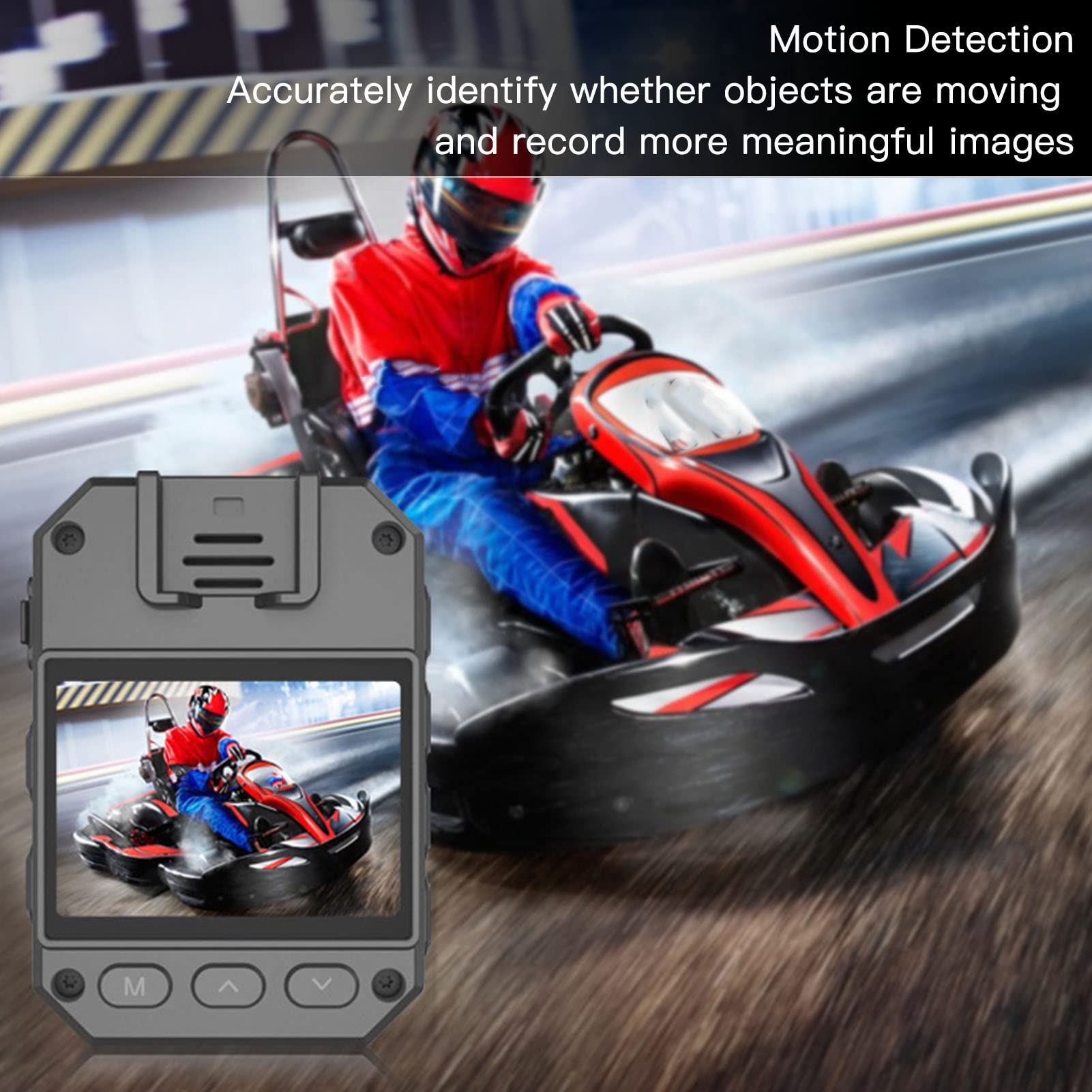 4K Mini Body Camera - Wearable Clip On Police Security Camera with Night Vision & Audio Recording | for Law Enforcement, Security Guards, Cycling | Ideal for Surveillance, Evidence Collection & Outdoor Activities