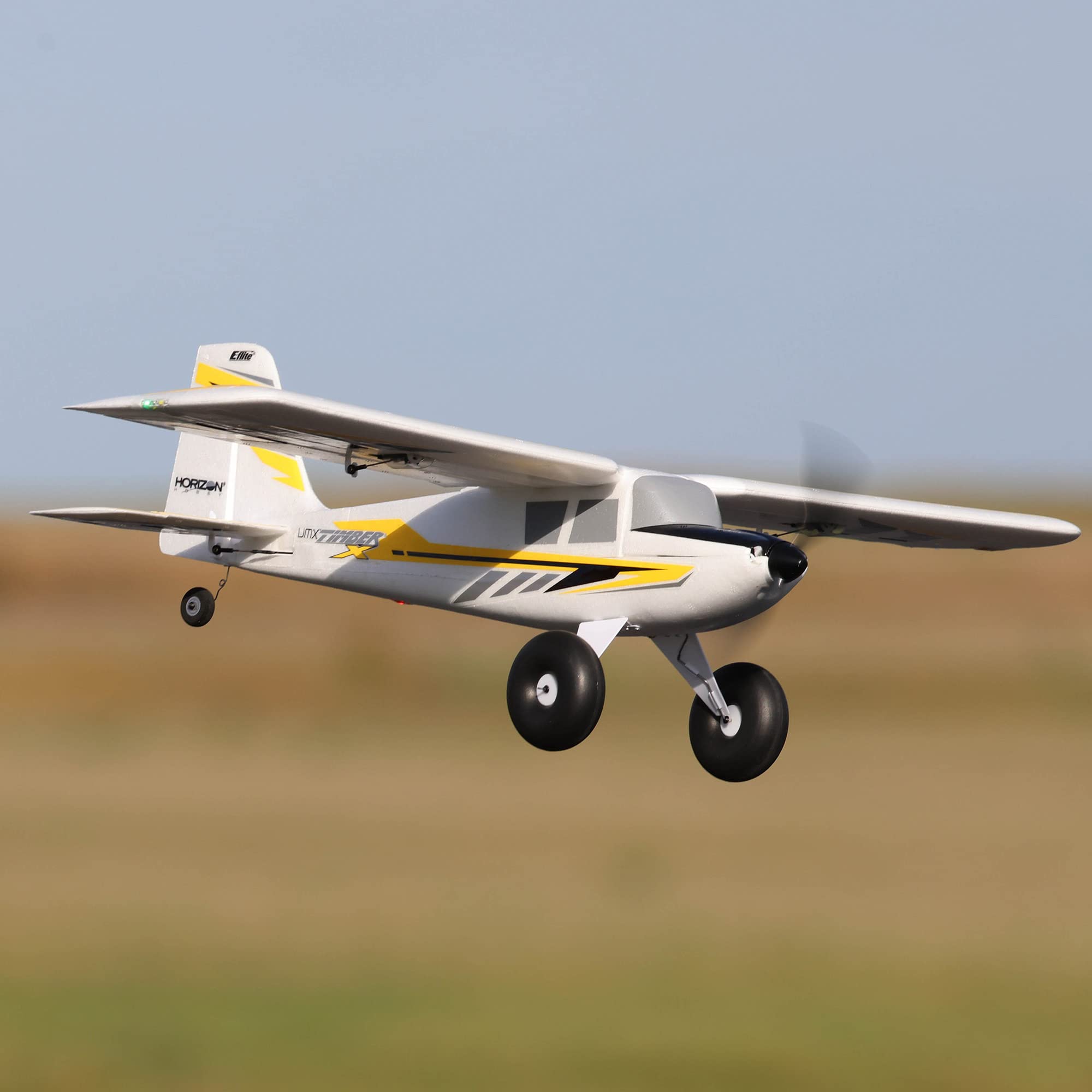 E-flite UMX Timber X BNF RC Airplane - 570mm Wingspan with AS3X & SAFE Select Technology (Transmitter/Battery/Charger Not Included) - Perfect for Beginners & Backyard Flying