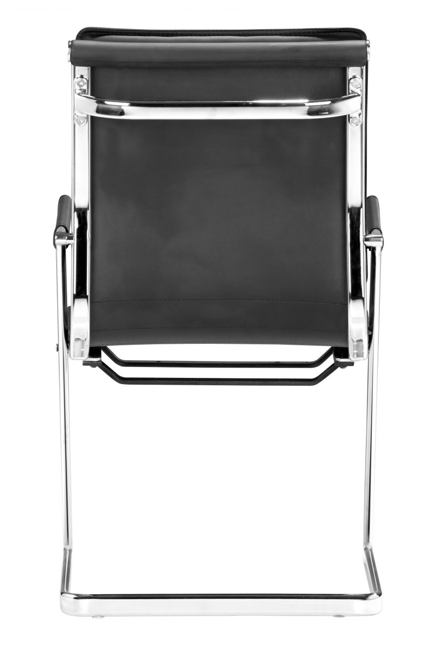 Premium ZUO Lider Plus Conference Leather Chair - Set of 2 Ergonomic Office Chairs for Executive Meetings & Home Offices - Perfect for Boardrooms, Corporate Settings & Professional Workspaces