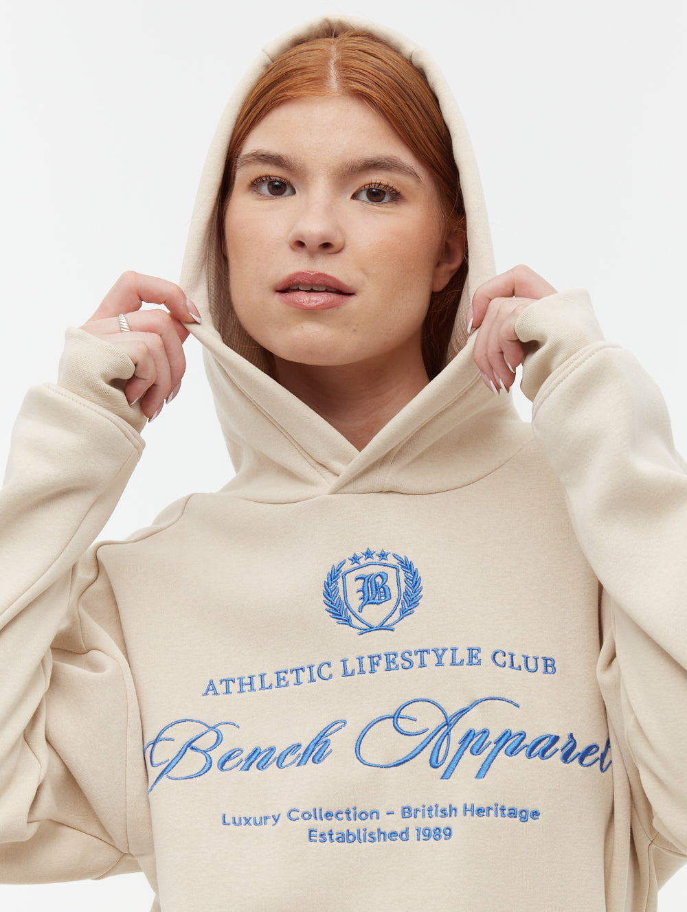 Contessa Script Graphic Oversize Hoodie - Women's Cozy Pullover Sweatshirt for Casual Wear, Street Style & Loungewear
