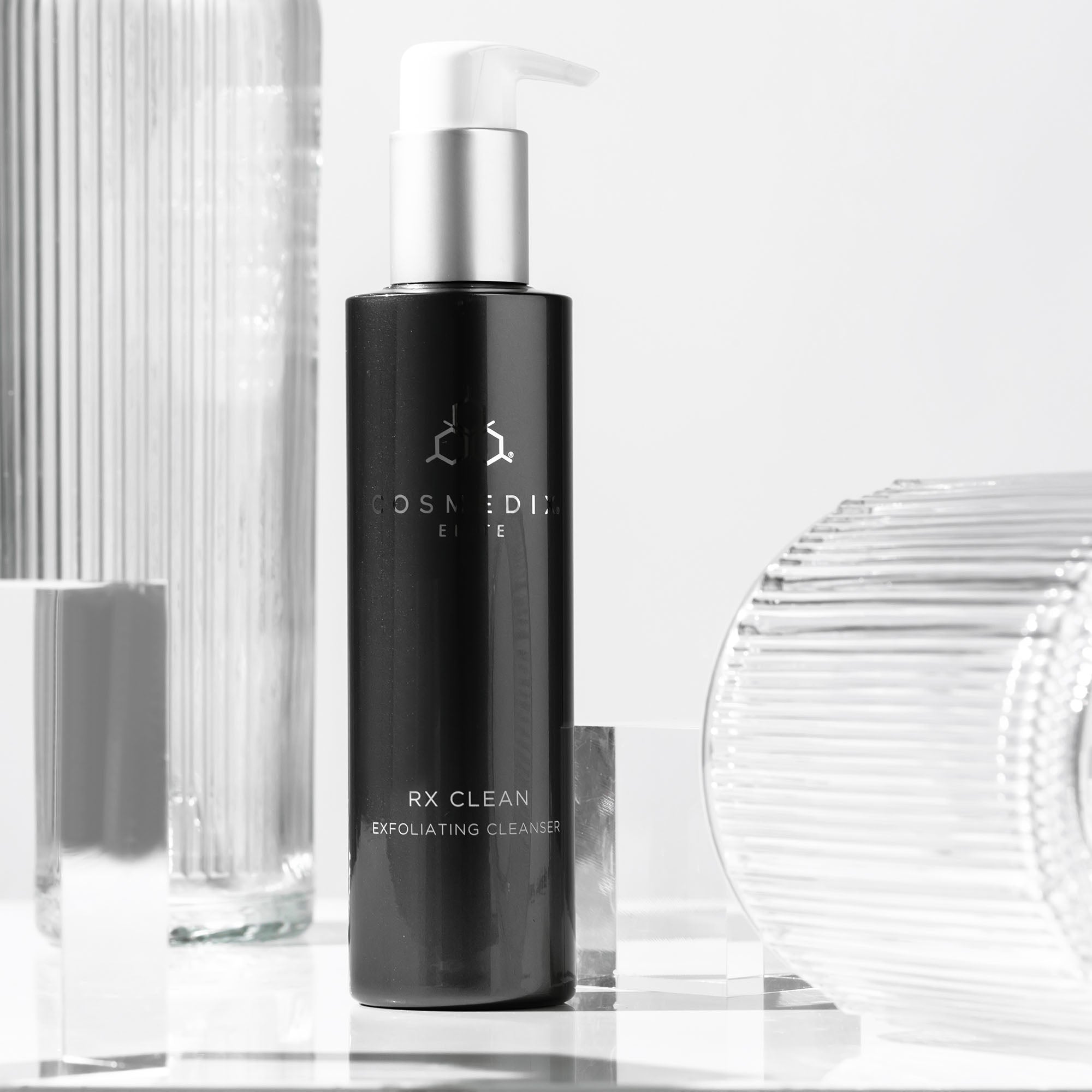 RX Clean Exfoliating Cleanser - Deep Pore Facial Wash for Acne & Blackheads | Gentle Exfoliation for Smooth Skin | Perfect for Daily Skincare Routine & Post-Workout Cleansing