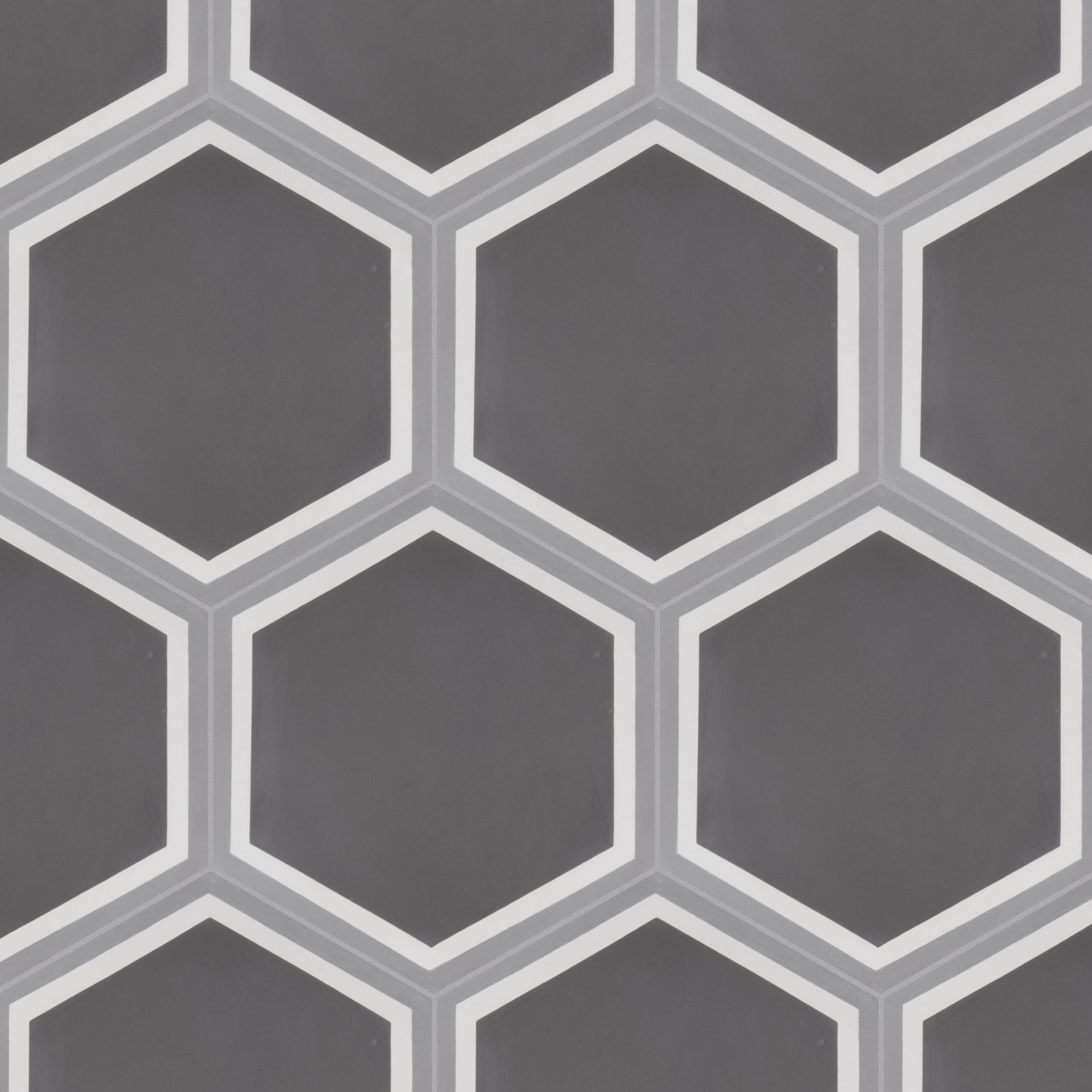 Merola Tile Cemento Hex Holland Strait 7-7/8