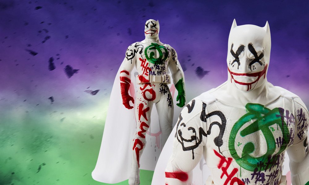 Batman v Superman: Jokers Wild Batman - Limited Edition Convention Exclusive Collectible Figure for DC Fans & Movie Enthusiasts | Perfect for Display, Cosplay & Comic Book Collections