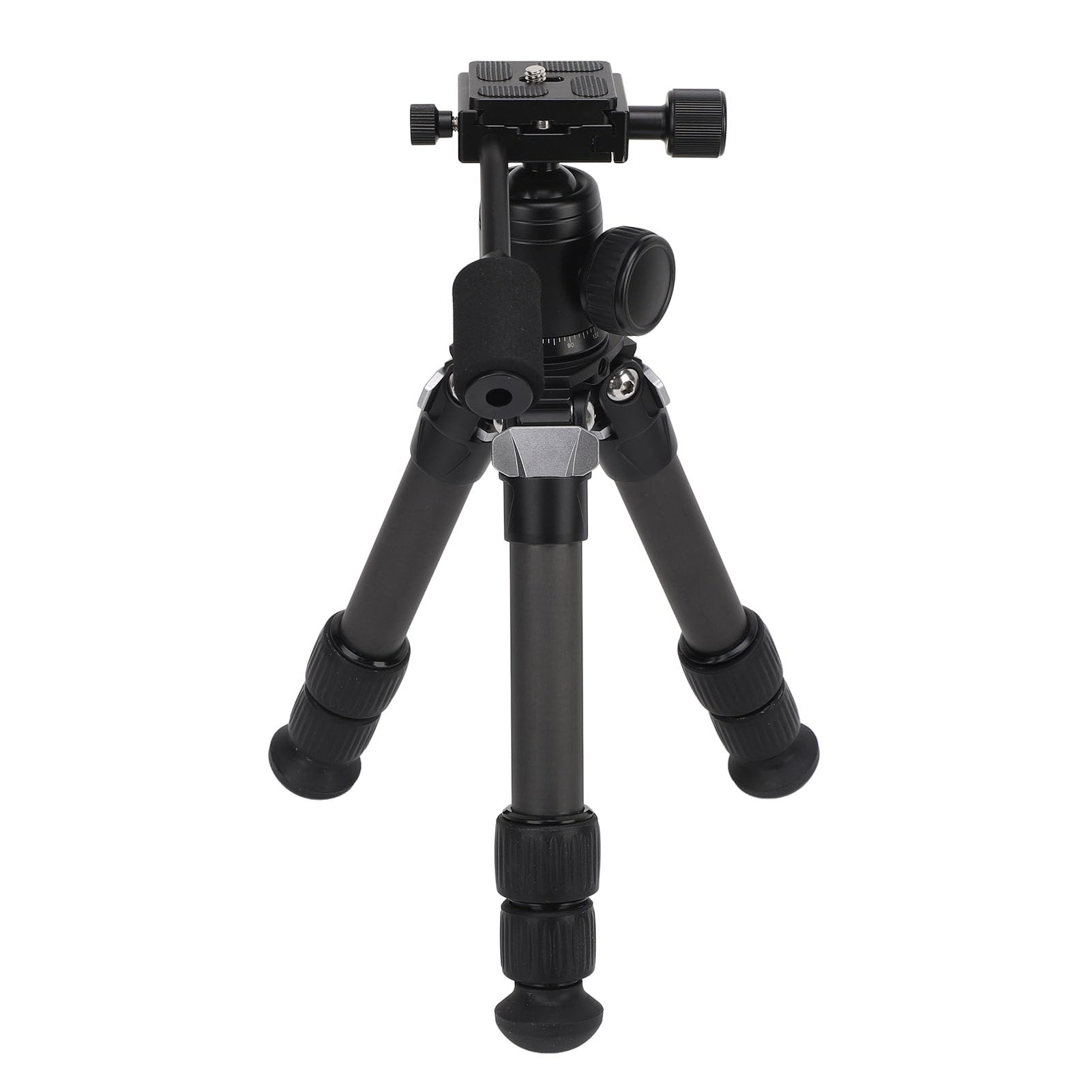 Carbon Fiber Tabletop Tripod with 360° Ball Head - Compact DSLR Camera Mini Tripod for Travel Photography, Vlogging & Live Streaming | Durable Portable Desktop Tripod Stand for Canon, Nikon, Sony Cameras