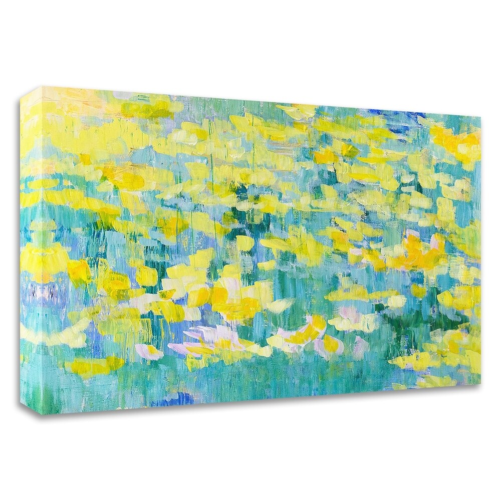 Tamara Gonda 'And They Were All Yellow' Canvas Art Print - Ready to Hang Wall Decor for Living Room, Bedroom & Office