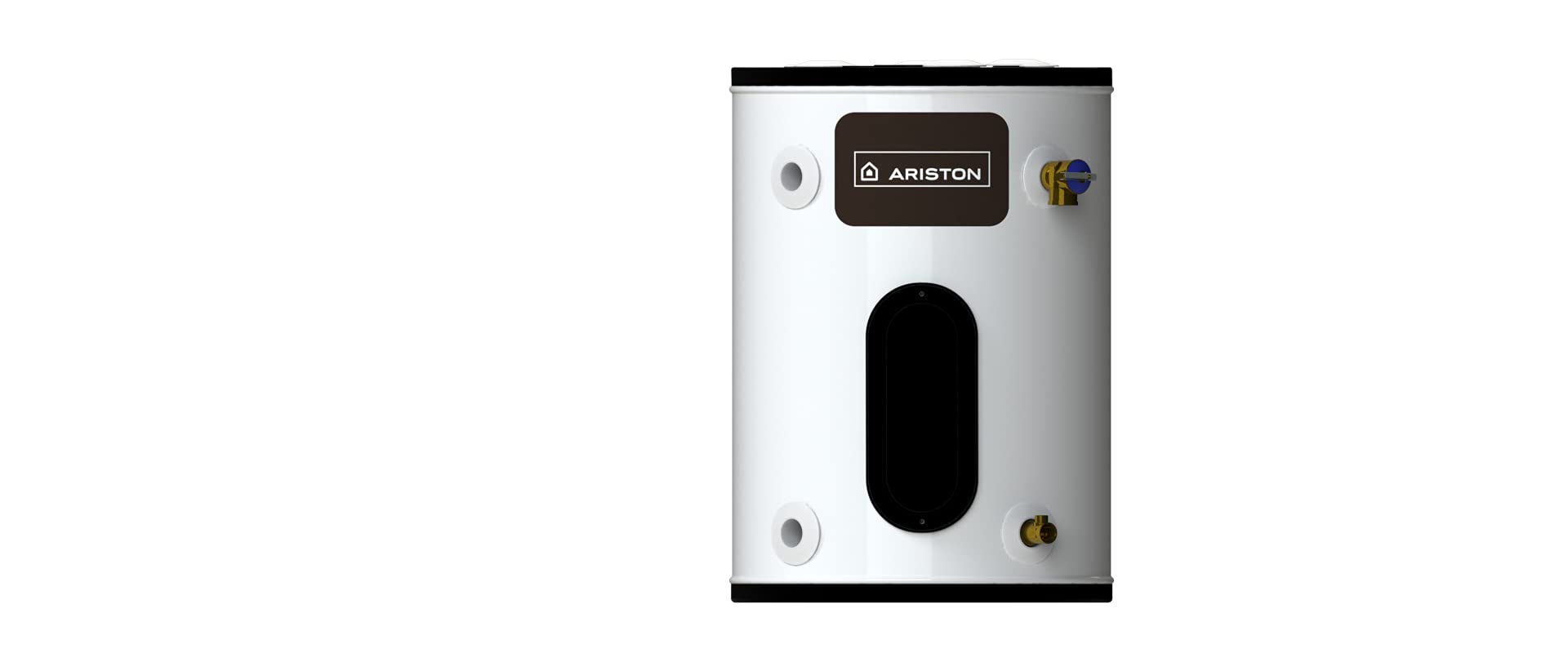 Ariston 12 Gallon Point of Use Electric Water Heater - Compact Under Sink Solution for Kitchen, Bathroom & RV