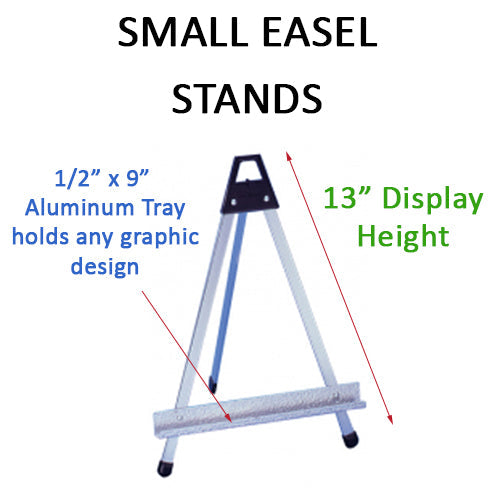 Aluminum Countertop Easels - 13