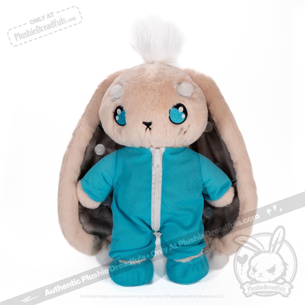 Plushie Dreadfuls Immunocompromised Rabbit Stuffed Animal - Soft Cuddly Plush Toy for Kids, Adults & Collectors | Perfect Gift for Hospital Stays, Comfort & Awareness
