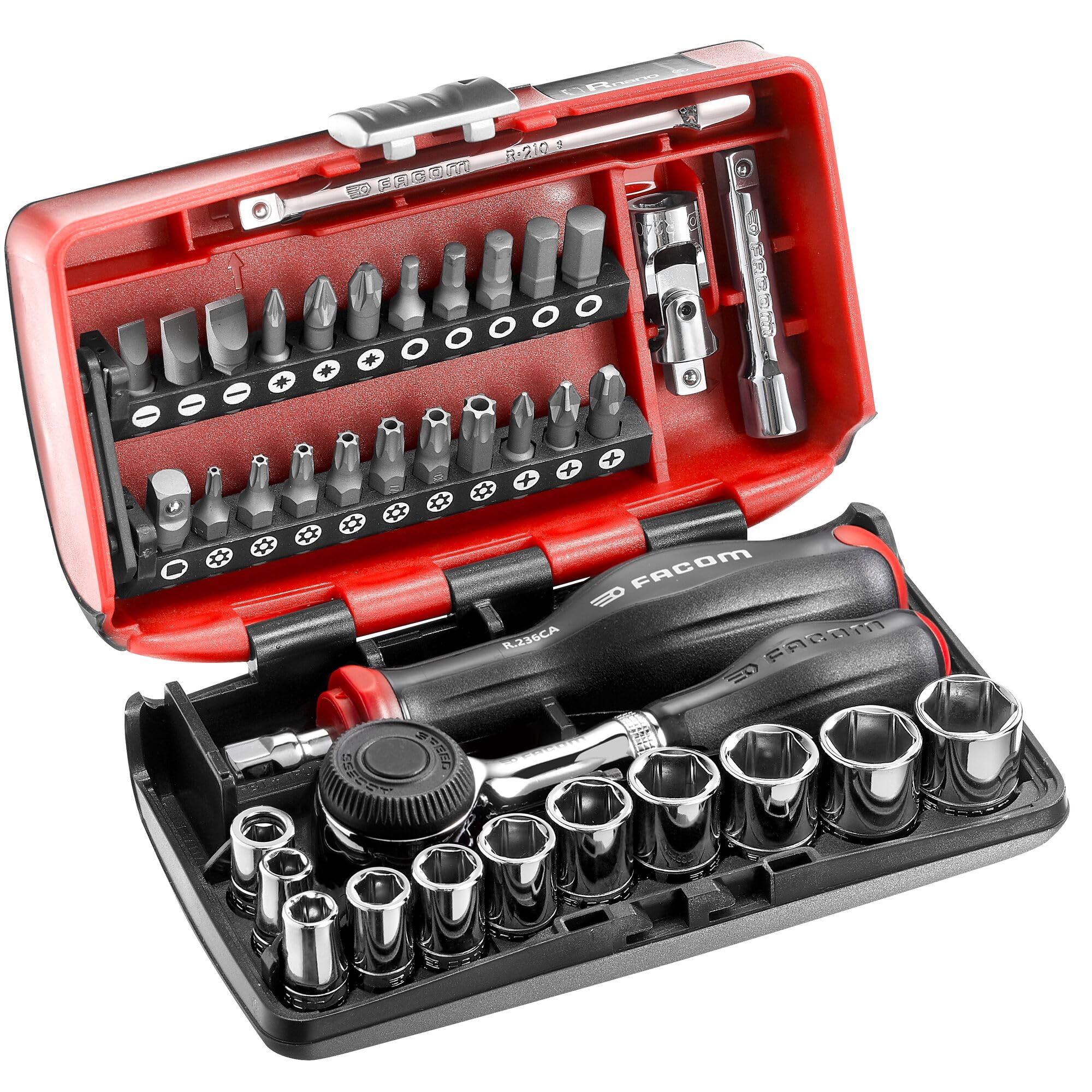 Facom R.360NANOPB 38-Piece 1/4