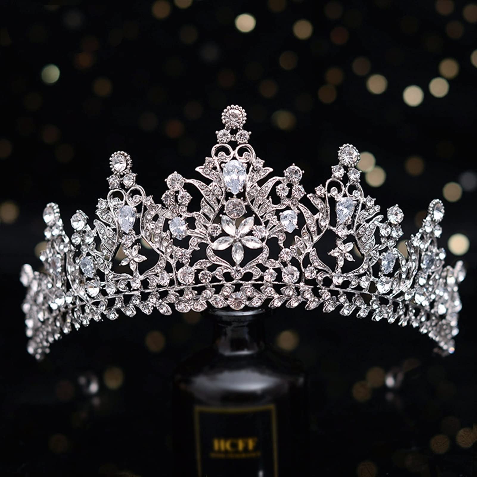 XXXXW Wedding Headpieces for Bride – Crystal Rhinestone Headdress & Hair Accessories for Bridal, Birthday, and Special Occasions | Perfect for Weddings, Prom, and Formal Events