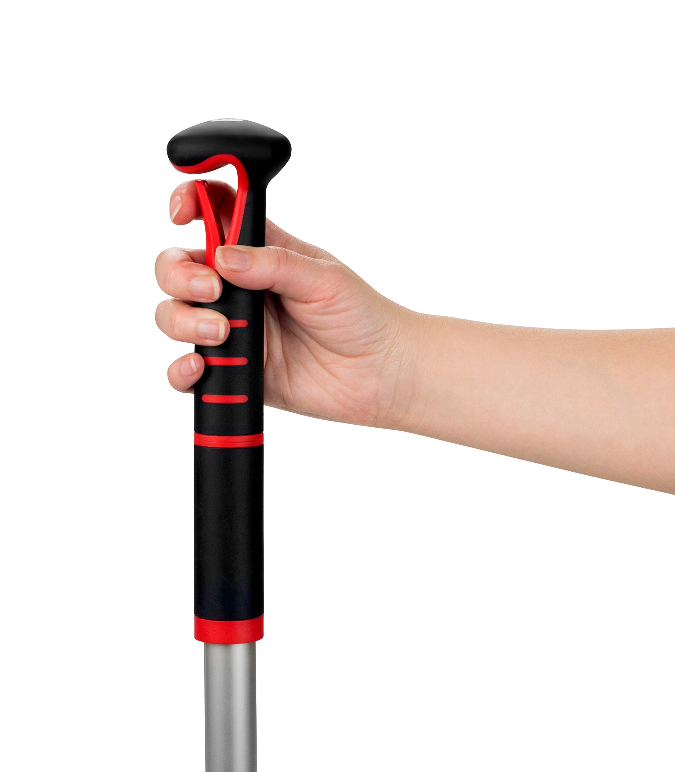 Scotch-Brite 08722 Professional 2-in-1 Straight Handle Scrubber - Heavy Duty Cleaning Brush for Kitchen, Bathroom, Tiles & Grout - Dishwashing, Countertops, Sinks & Stovetop Cleaning Tool