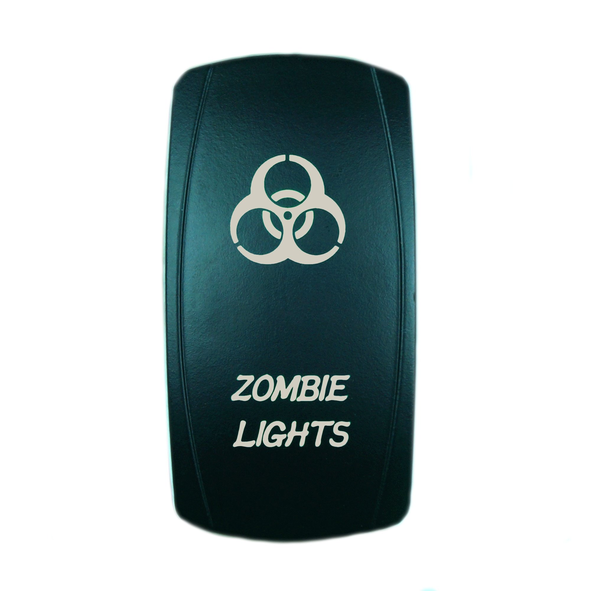 STV Motorsports® Red LED Rocker Switch 20A 12V On/Off - Waterproof Laser Backlit Panel for Off-Road Vehicles, Boats & Zombie Apocalypse Survival Gear