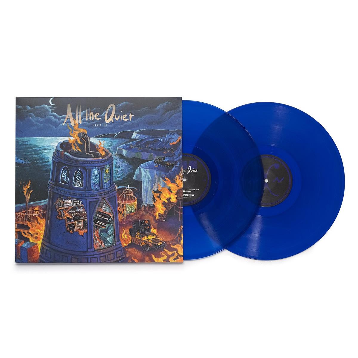 All The Quiet (Part II) - Transparent Blue Vinyl Record | Limited Edition LP for Music Collectors & Audiophiles | Perfect for Home Listening & Vinyl Enthusiast Collections