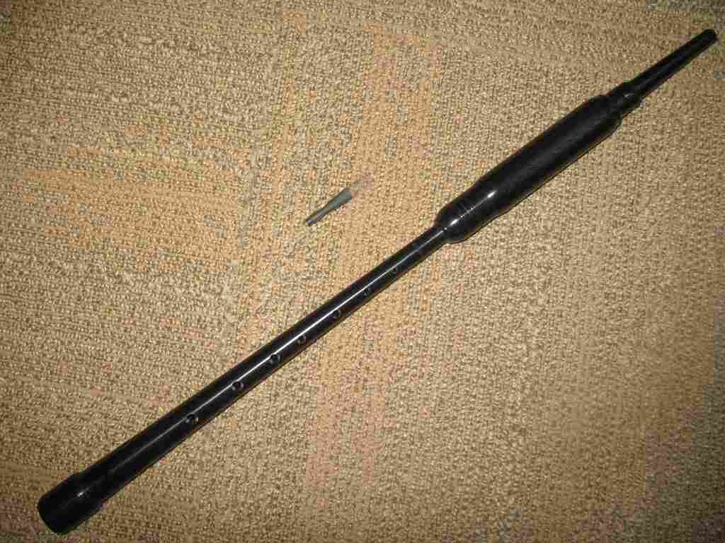 Dunbar Long Poly Practice Chanter with Soutar Reed - Premium Bagpipe Practice Instrument for Beginners & Professionals - Perfect for Solo Practice, Band Rehearsals & Traditional Scottish Music Performances
