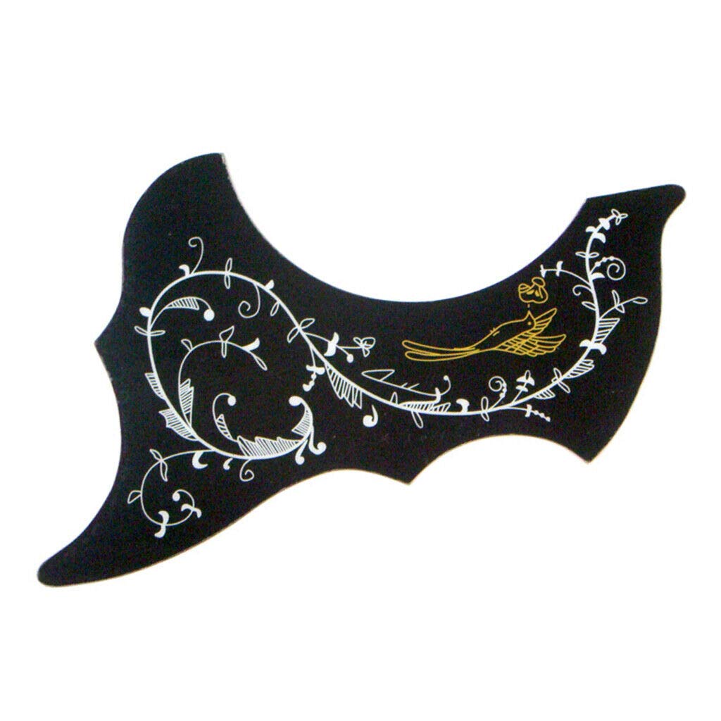 2X 40-41 Inch Folk Guitar Pick Guards Set - PVC Left & Right Handed Replacement Parts for Acoustic Guitars | Perfect for DIY Guitar Repair, Maintenance and Customization Projects