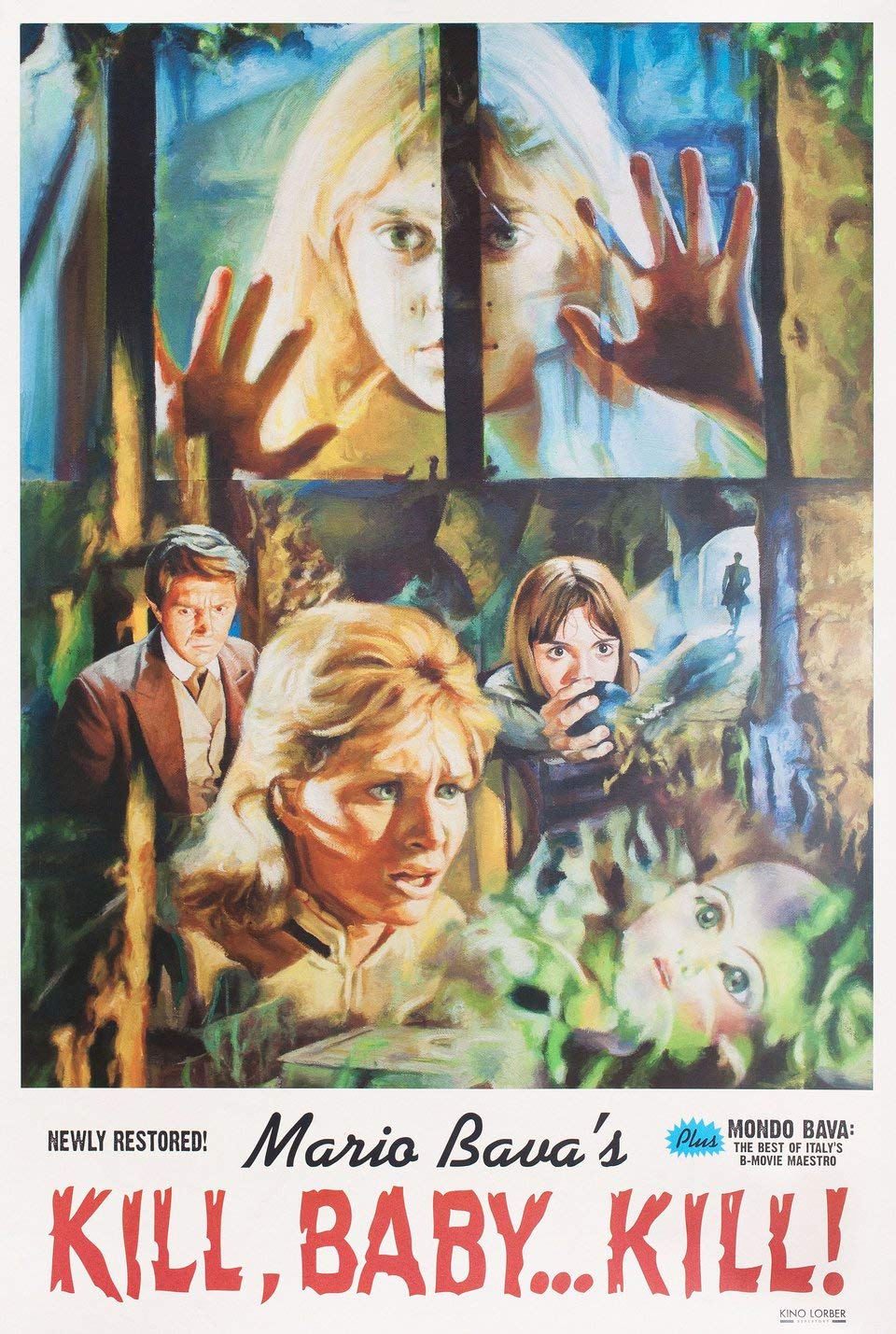 Kill Baby, Kill (2017) Vintage Horror Movie Poster - US One Sheet Collectible Film Memorabilia for Home Theater Decor & Horror Fan Gift