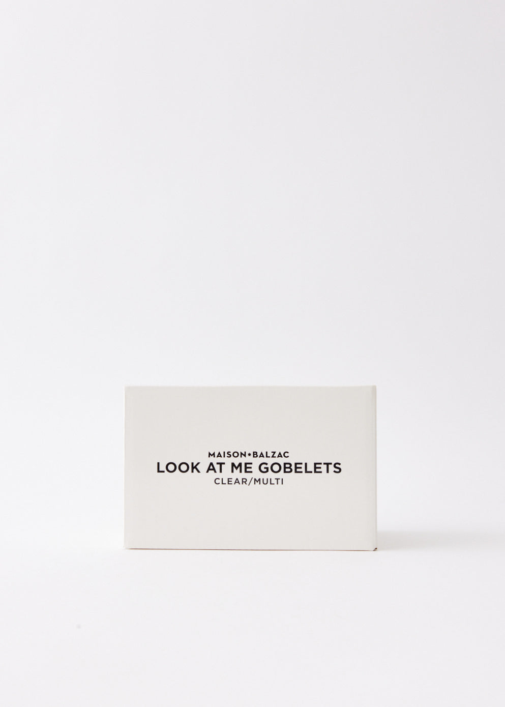 2 Look At Me Gobelets - Premium French Glass Cups for Coffee, Tea & Cocktails - Perfect for Home, Cafe & Restaurant Use