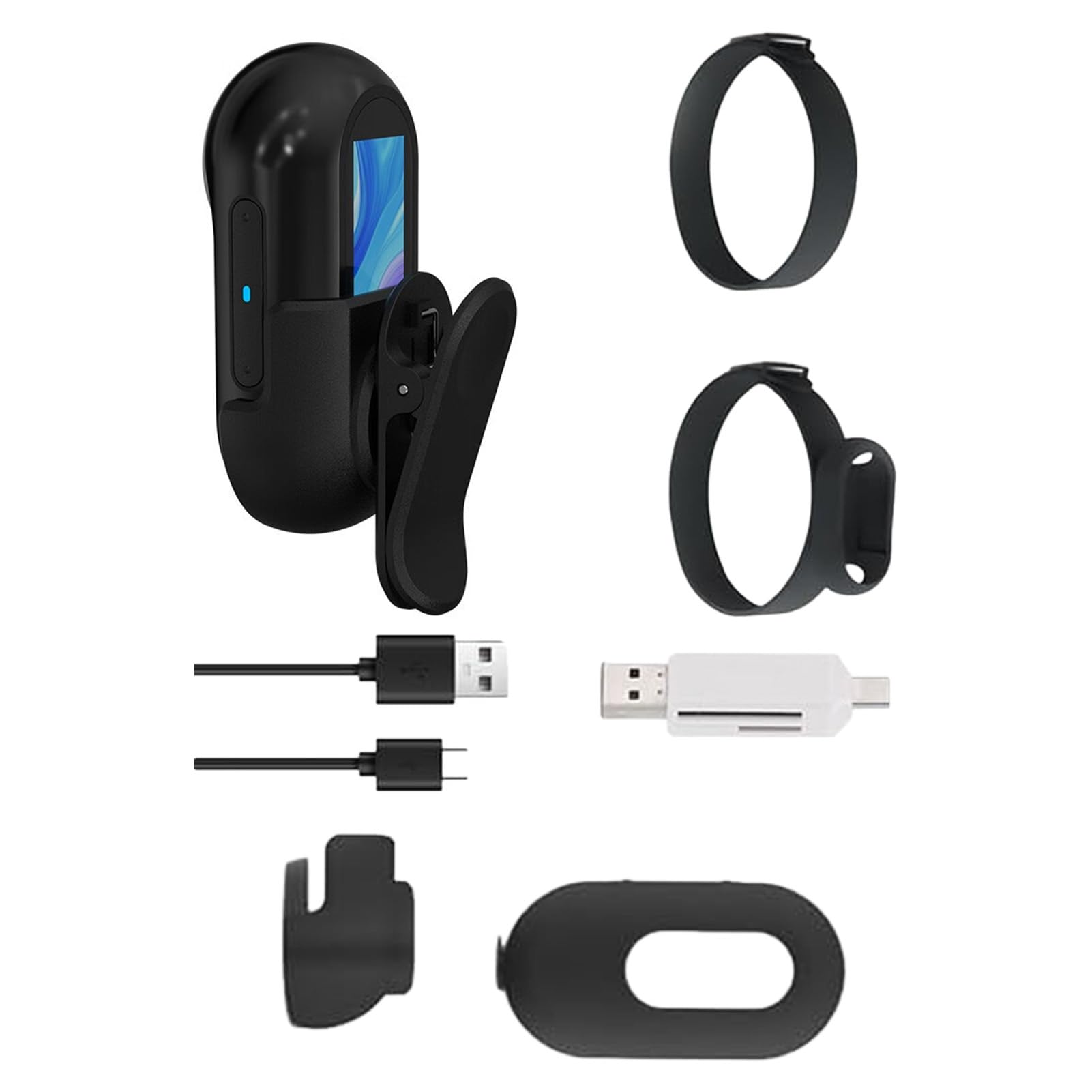 HD 1080P Wireless Cat Collar Camera - Mini Pet Action Camera with Video Recording for Outdoor Adventures, Home Monitoring & Training