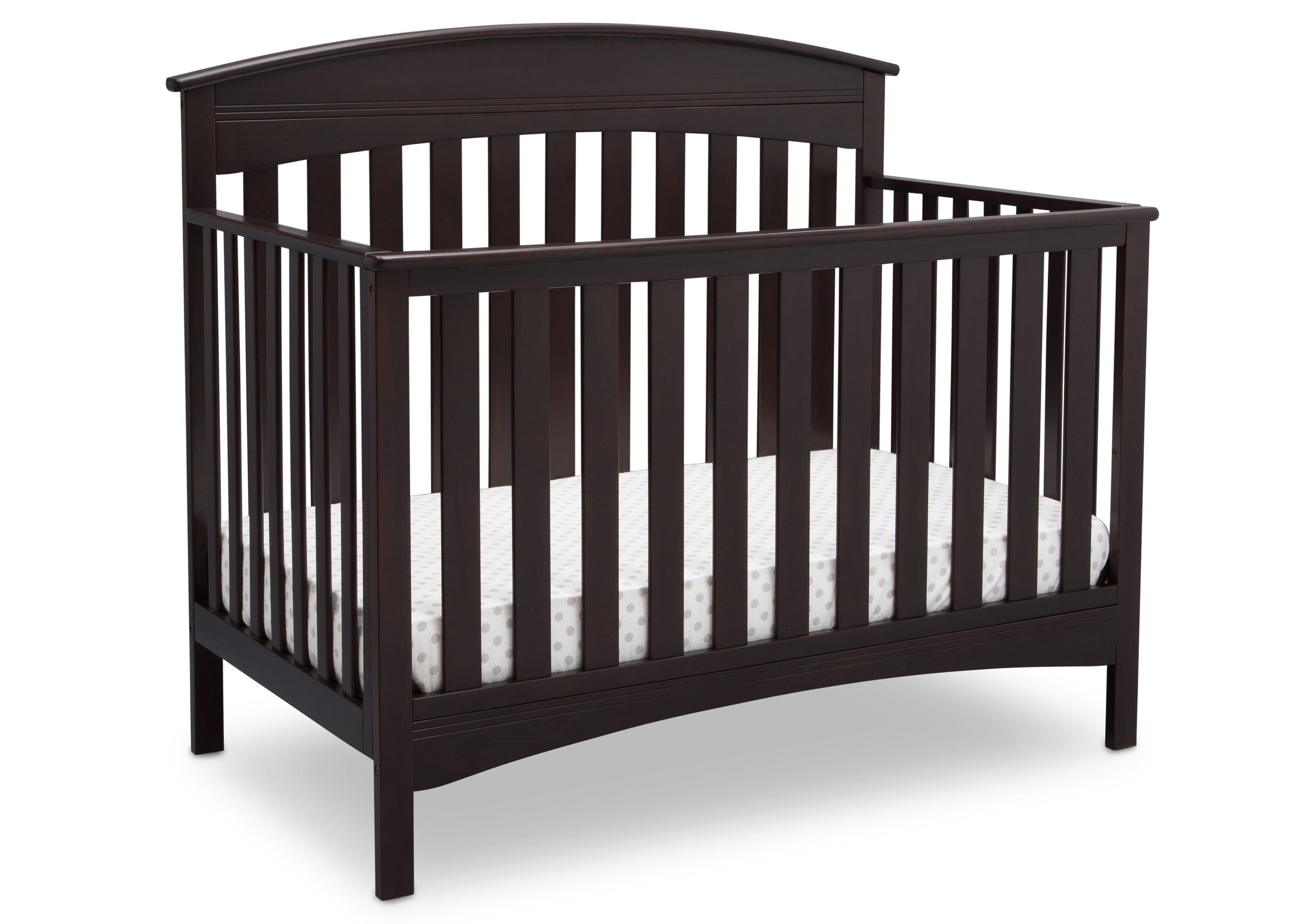 Bennington Elite Arched 4-in-1 Convertible Crib - Convertible Baby Crib to Toddler Bed, Daybed & Full-Size Bed | Perfect for Nursery, Bedroom & Guest Room