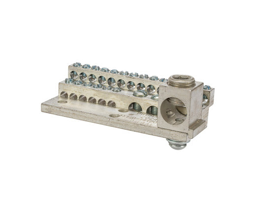 1/0 AWG & 6 AWG 14 Gauge Neutral Wire Connectors - Electrical Terminals for Home Wiring, Solar Panels, and Automotive Applications