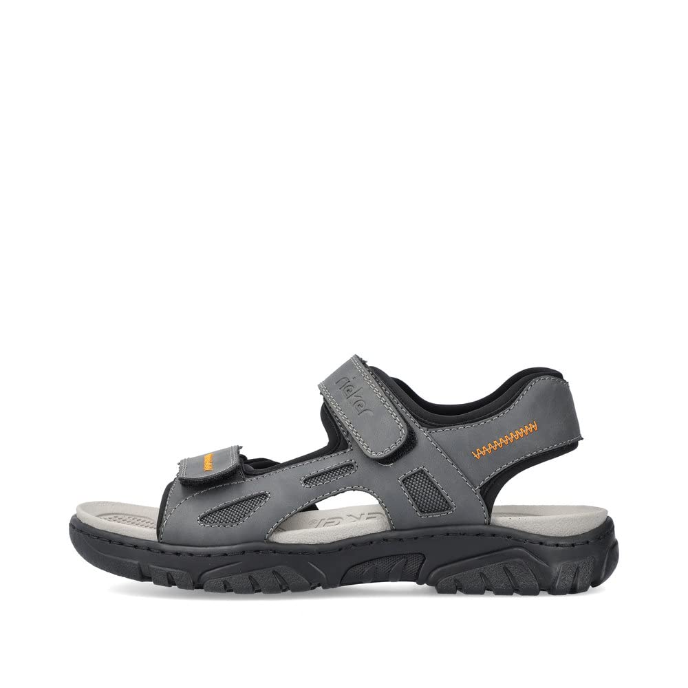 Rieker Men's Comfortable Sandals 22761 - Breathable & Lightweight Summer Footwear for Walking, Travel & Outdoor Activities