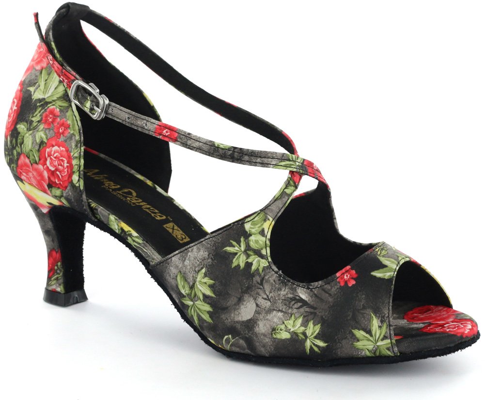 Almadanza Women's Latin Dance Shoes - Professional Salsa Tango Ballroom Dance Shoes for Women - Comfortable & Stylish for Dance Competitions, Performances & Practice