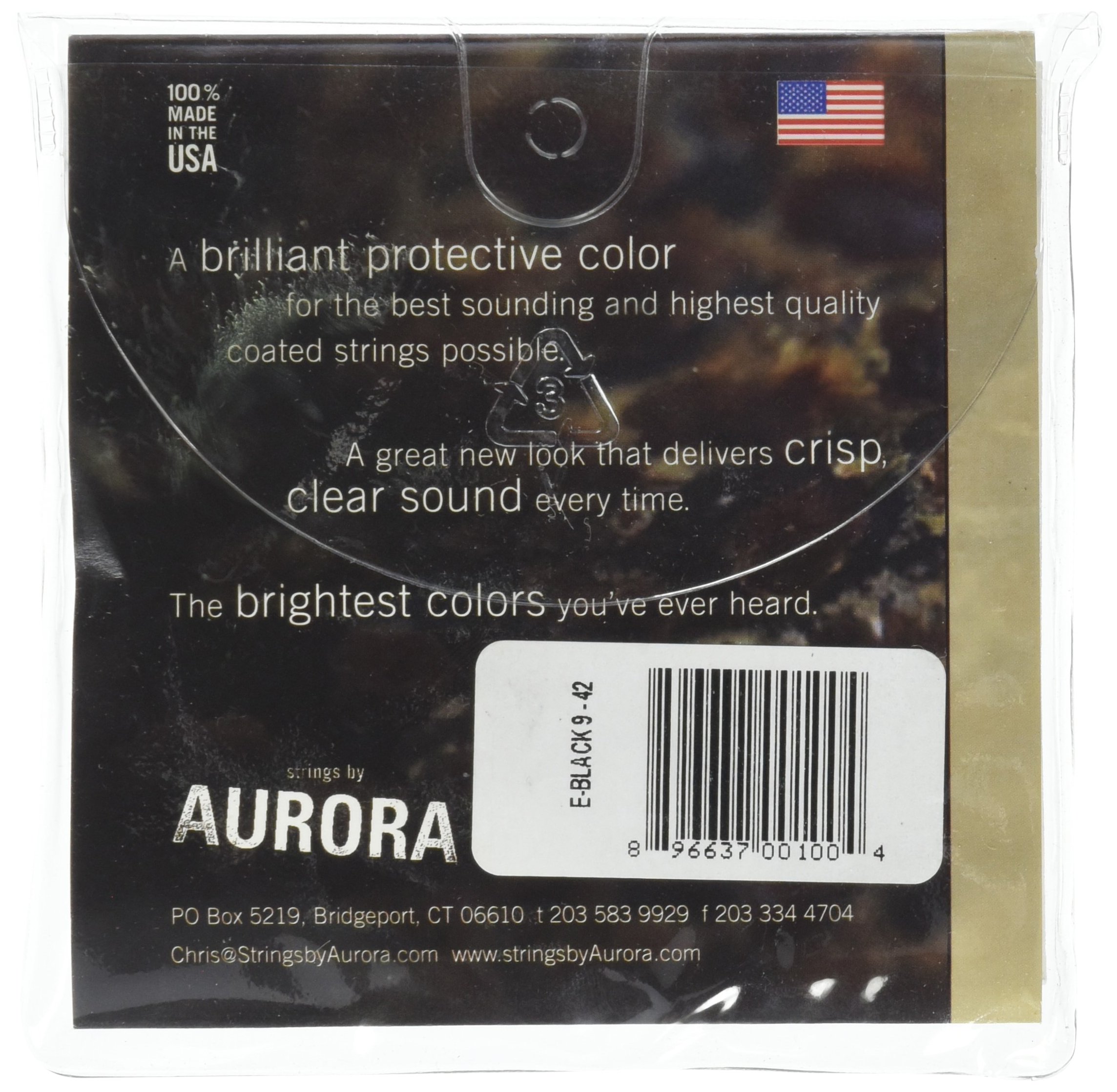 Premium Nickel Plated Bass Guitar Strings - Aurora Strings AURBL9-42 Light Gauge for Smooth Playability & Bright Tone | Perfect for Rock, Jazz & Studio Recording