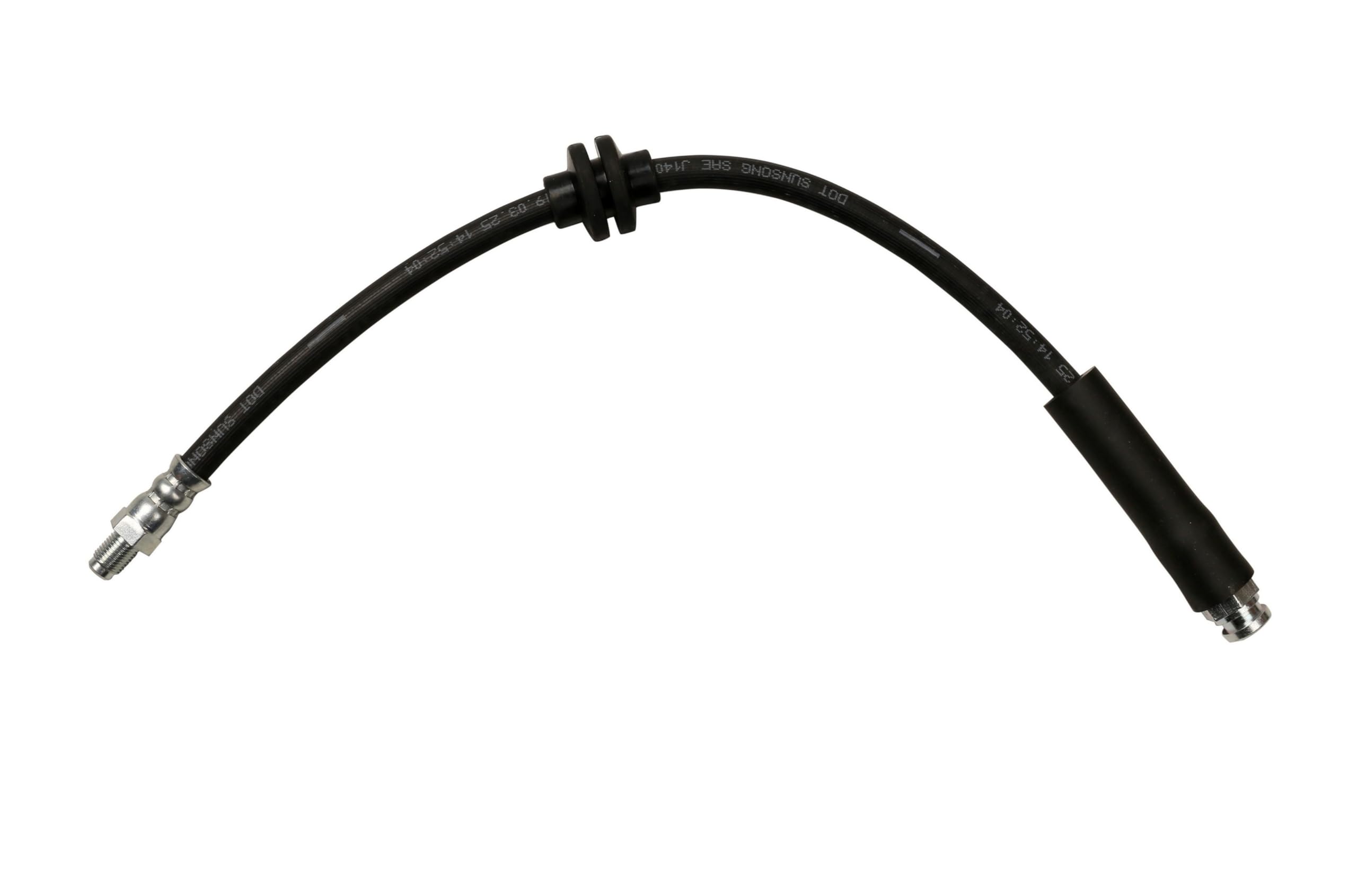 Sunsong 2207453 Brake Hydraulic Hose - High Performance Replacement for Trucks & SUVs - Durable DOT Approved Brake Line - Perfect for Off-Roading & Heavy-Duty Towing
