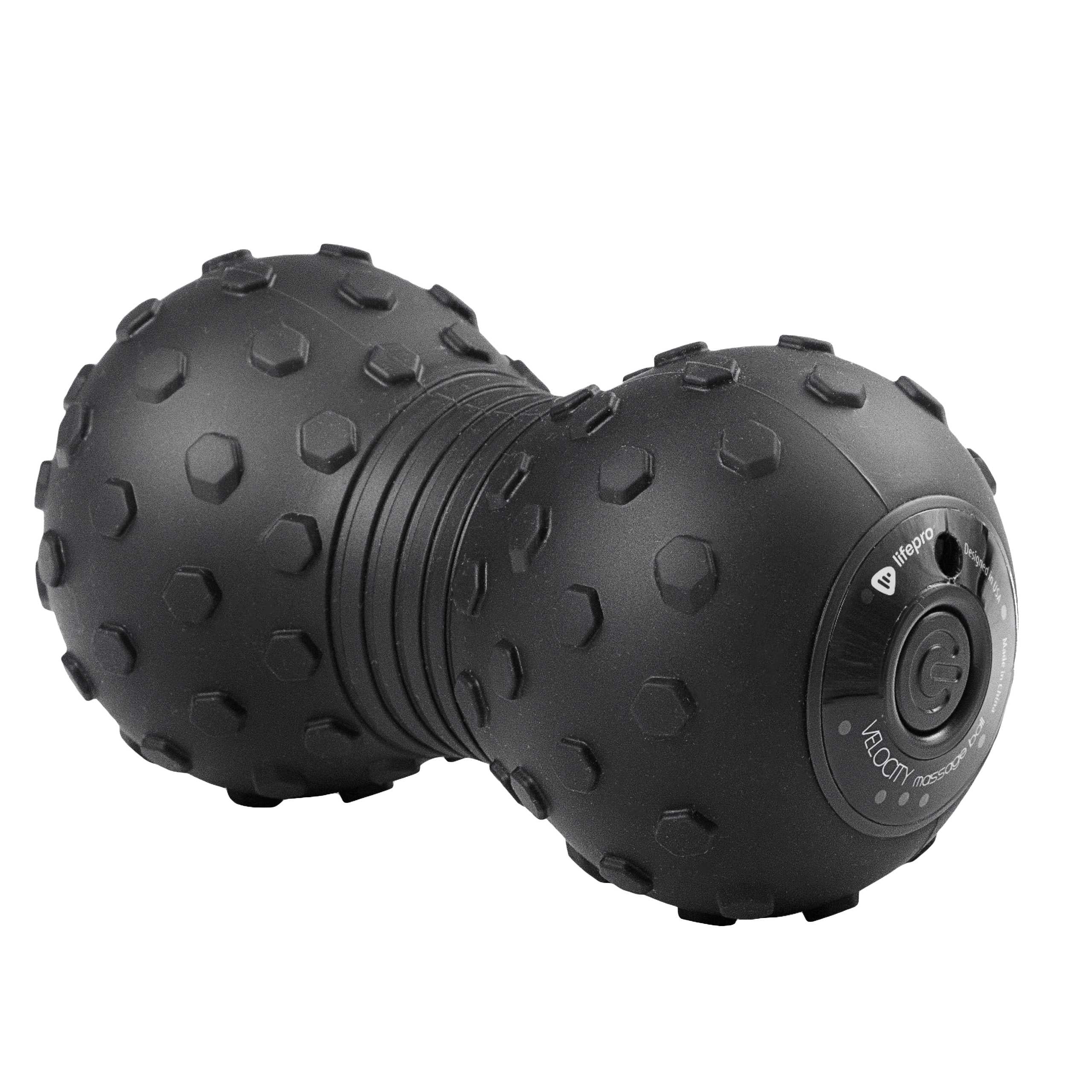Velocity Vibrating Ball 2.0 - High Intensity Massage Therapy Ball for Muscle Recovery & Pain Relief - Perfect for Athletes, Yoga & Fitness Enthusiasts
