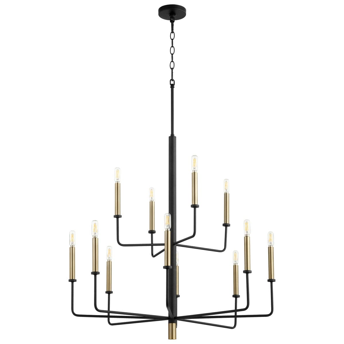 Apollo Chandelier - Modern Crystal Ceiling Light Fixture for Dining Room, Living Room & Bedroom | Elegant Lighting for Home Decor & Interior Design