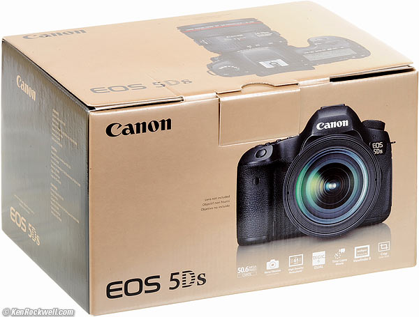 Canon EOS 5DS DSLR Camera Body Only with 50.6MP Full Frame Sensor | Includes Sandisk 32GB SD Card, Carrying Case & Cleaning Kit | Professional Photography, Studio Work & Travel Shooting