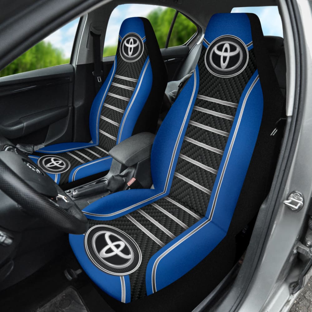 Premium Blue Toyota Car Seat Covers - Custom Fit for Amazing Style & Comfort (Model 2 210701) | Perfect for Road Trips, Daily Commutes & Vehicle Protection