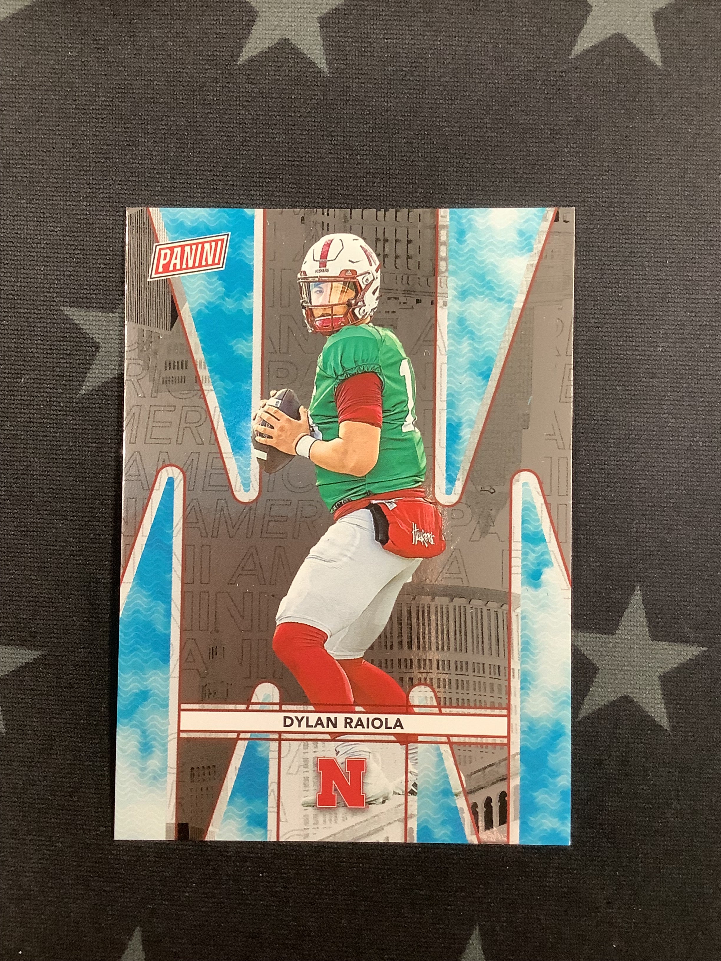 2024 Panini National Convention Rated Prospects Foil #RP1 Dylan Raiola - Rare Football Trading Card for Collectors & Investors - Perfect for Sports Memorabilia Displays & Fantasy League Prizes
