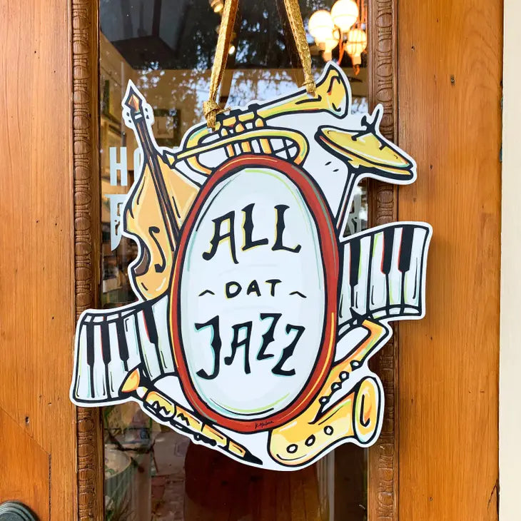 Home Malone Mardi Gras Door Hangers - Colorful Festive Decorations for Doors, Windows & Parties | Perfect for Carnival, Fat Tuesday & New Orleans Themed Events