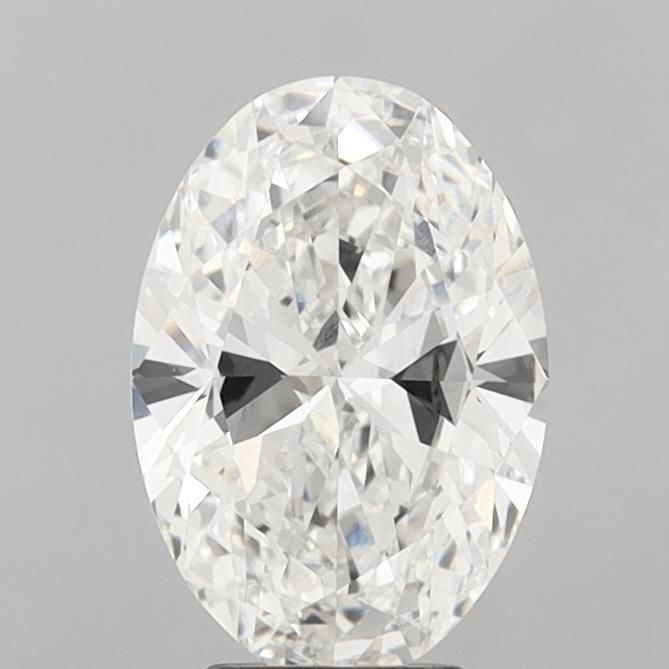 3.46 Carat Oval Lab-Grown Diamond - F Color VVS2 Clarity for Engagement Rings & Fine Jewelry