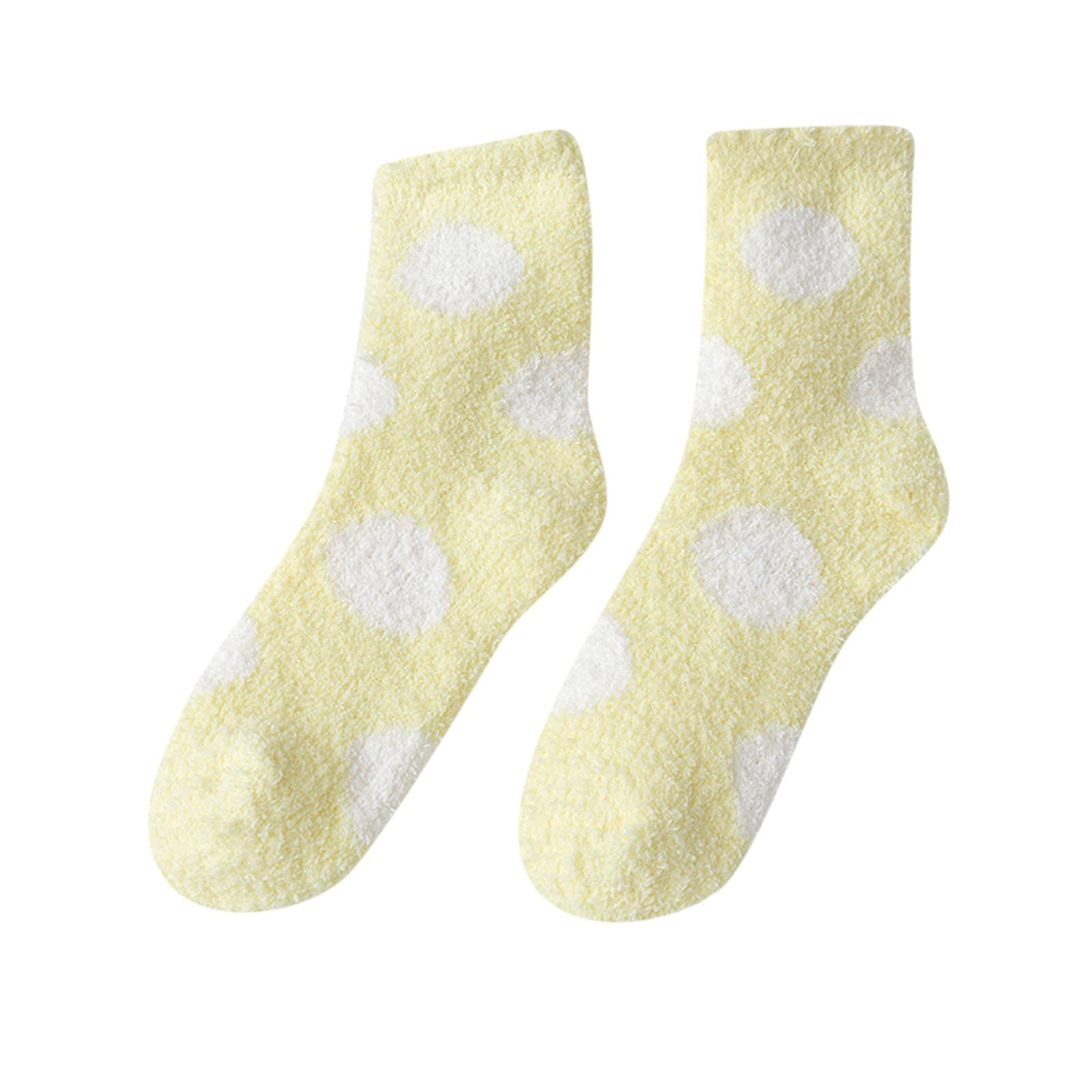 Women's Coral Fleece Socks - Warm Winter Sleep Socks for Home & Travel