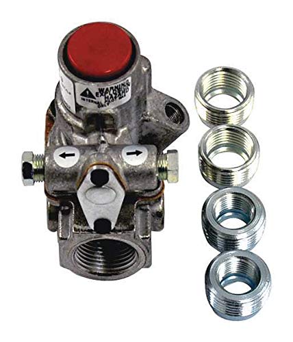 Baso Gas Products Safety Valve H15DA-3 - High Pressure Gas Safety Shut Off Valve for Industrial & Commercial Use - Perfect for HVAC, Boiler, and Gas Appliance Safety Systems
