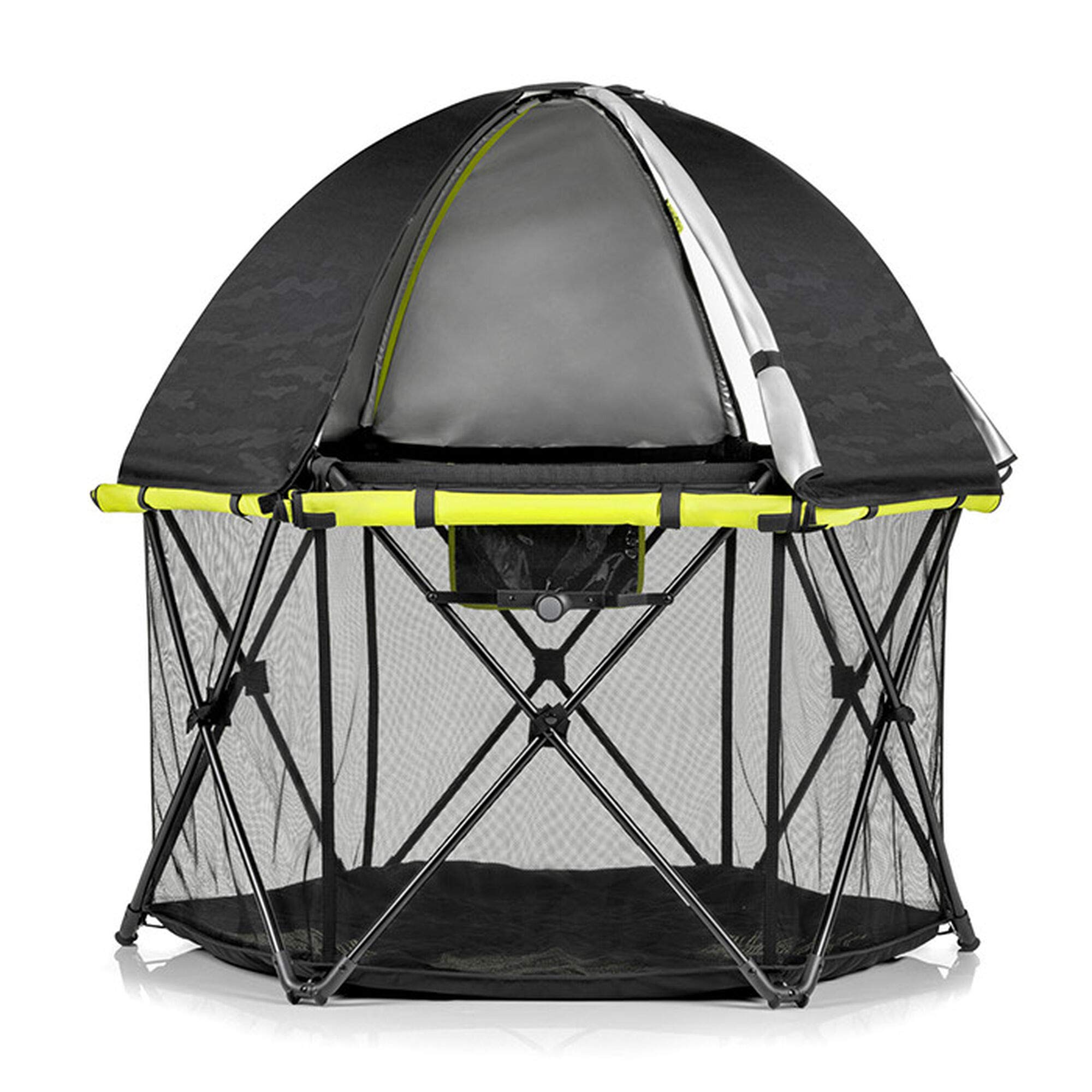 Evenflo Play-Away Portable Playard Deluxe - Lightweight Baby Playpen with Travel Bag, Perfect for Home, Travel & Outdoor Use