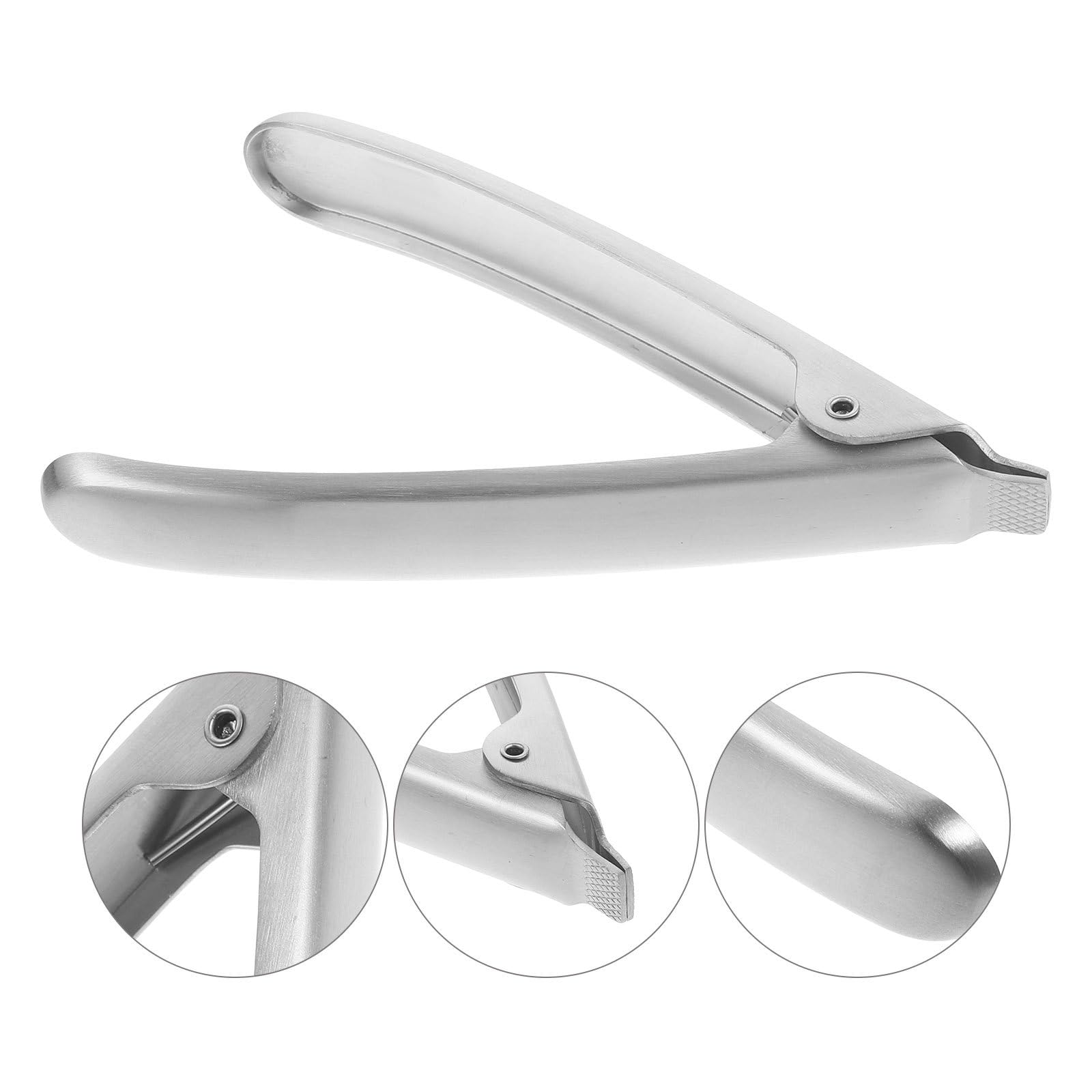 Hemoton Stainless Steel Clam Opener - Rustproof Kitchen Seafood Tool for Oyster Shucking & Shellfish Opening - Durable Kitchen Gadget for Easy Seafood Prep at Home or Restaurants