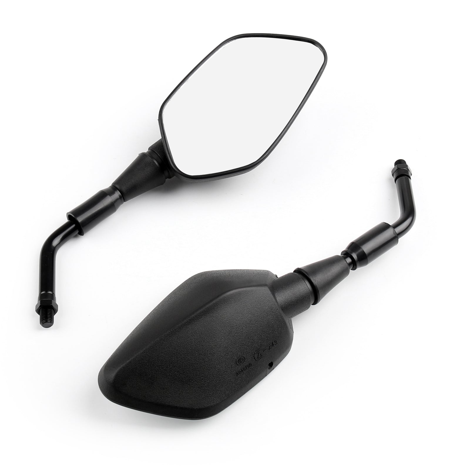 10mm Pair Universal Rearview Mirrors for Honda NC700 NC750 (2012-2016) & CB1000R CRF1000L - Durable Motorcycle Side Mirrors for Enhanced Safety and Better Visibility on Road Trips