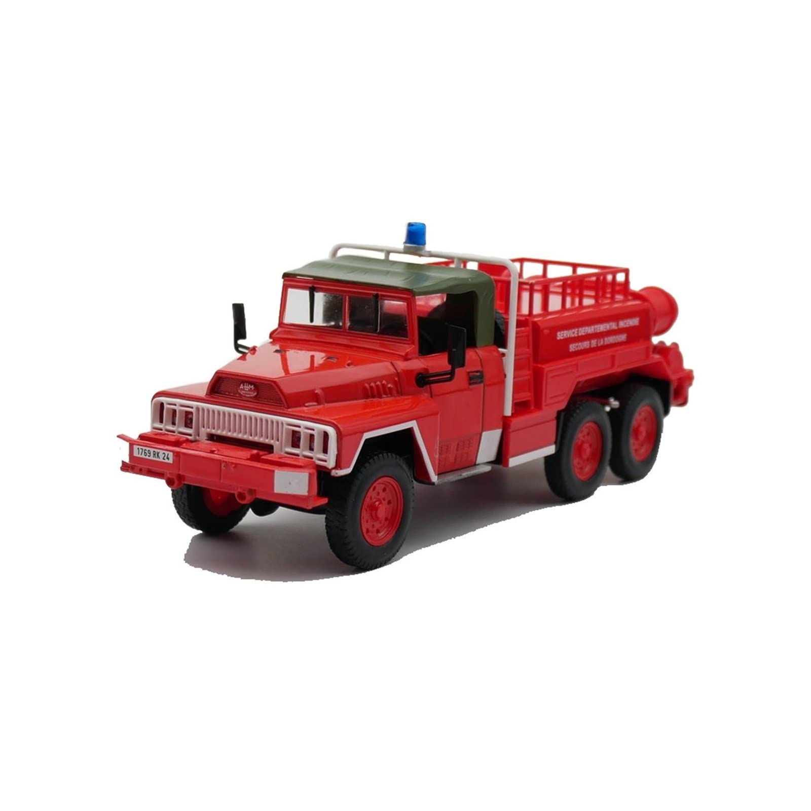 1:43 Scale Renault Galion France Fire Truck Diecast Alloy Metal Toy Car Model Kit - Perfect for Collectors, Gifts, Christmas & Thanksgiving | Display, DIY Projects, Kids Play