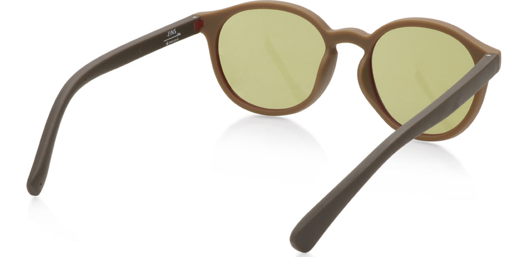 JINS x Snow Peak Rubber Sunglasses 015 84 - Lightweight Polarized Outdoor Sunglasses for Hiking, Fishing & Beach Activities