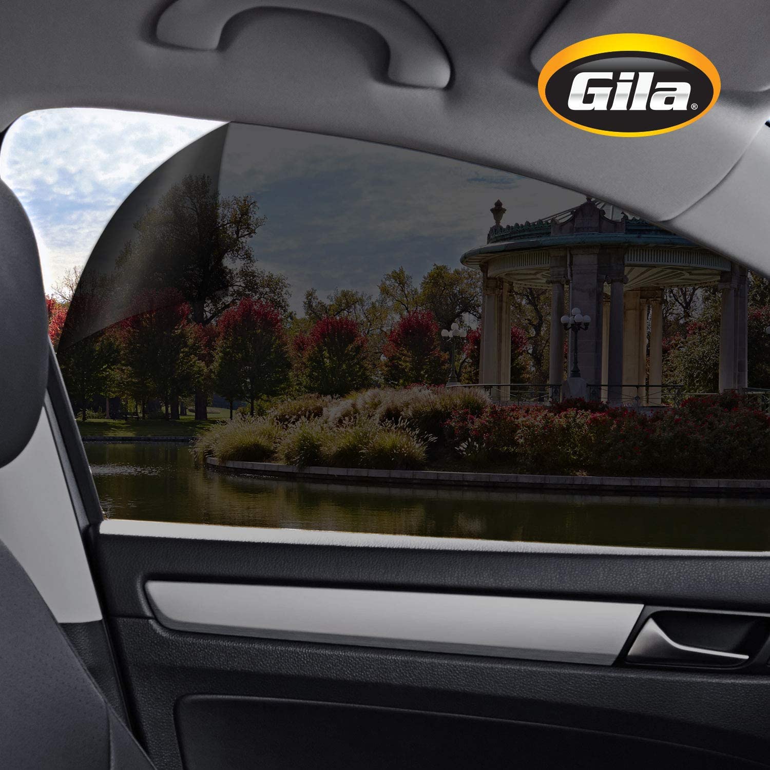 Gila Heat Shield Plus 35% VLT Window Tint Film - 2ft x 6.5ft Roll - UV Protection & Heat Reduction for Home, Office, and Car Windows - Easy DIY Installation