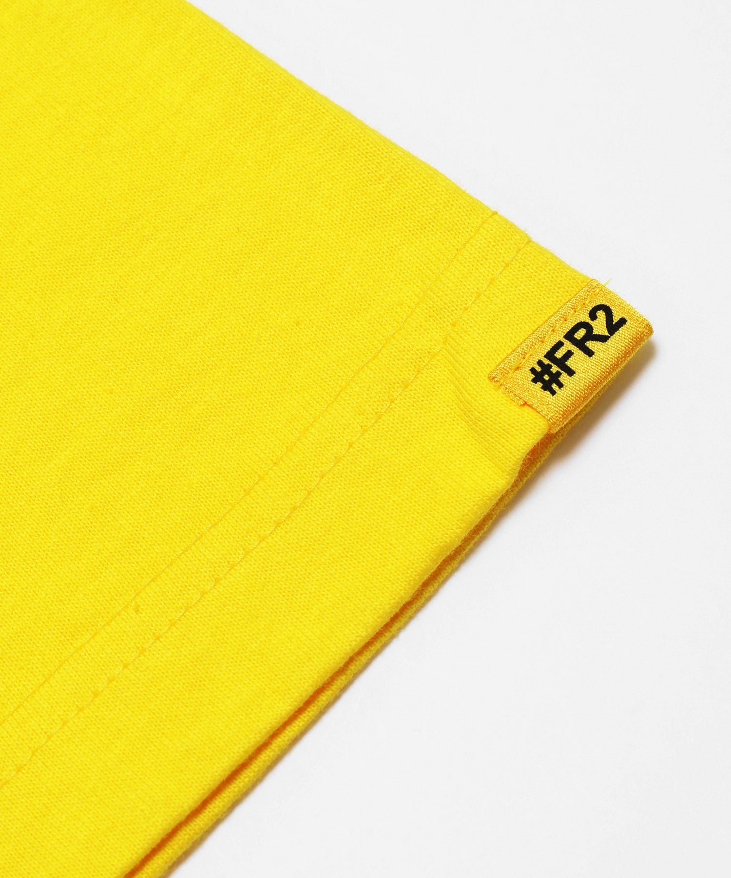 FR2 Heart Icon Graphic T-Shirt for Men - Yellow Cotton Tee - Casual Streetwear & Everyday Wear