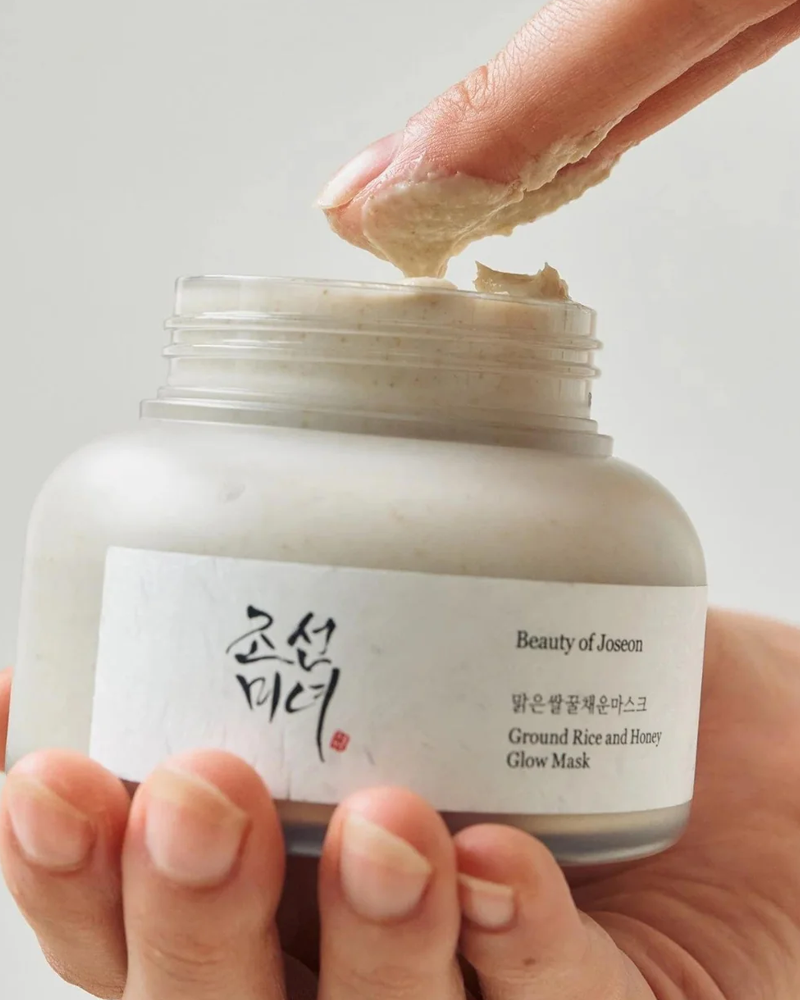 Beauty of Joseon Ground Rice & Honey Glow Mask - Korean Skincare for Hydration & Brightening - Perfect for Dry Skin & Nighttime Routine