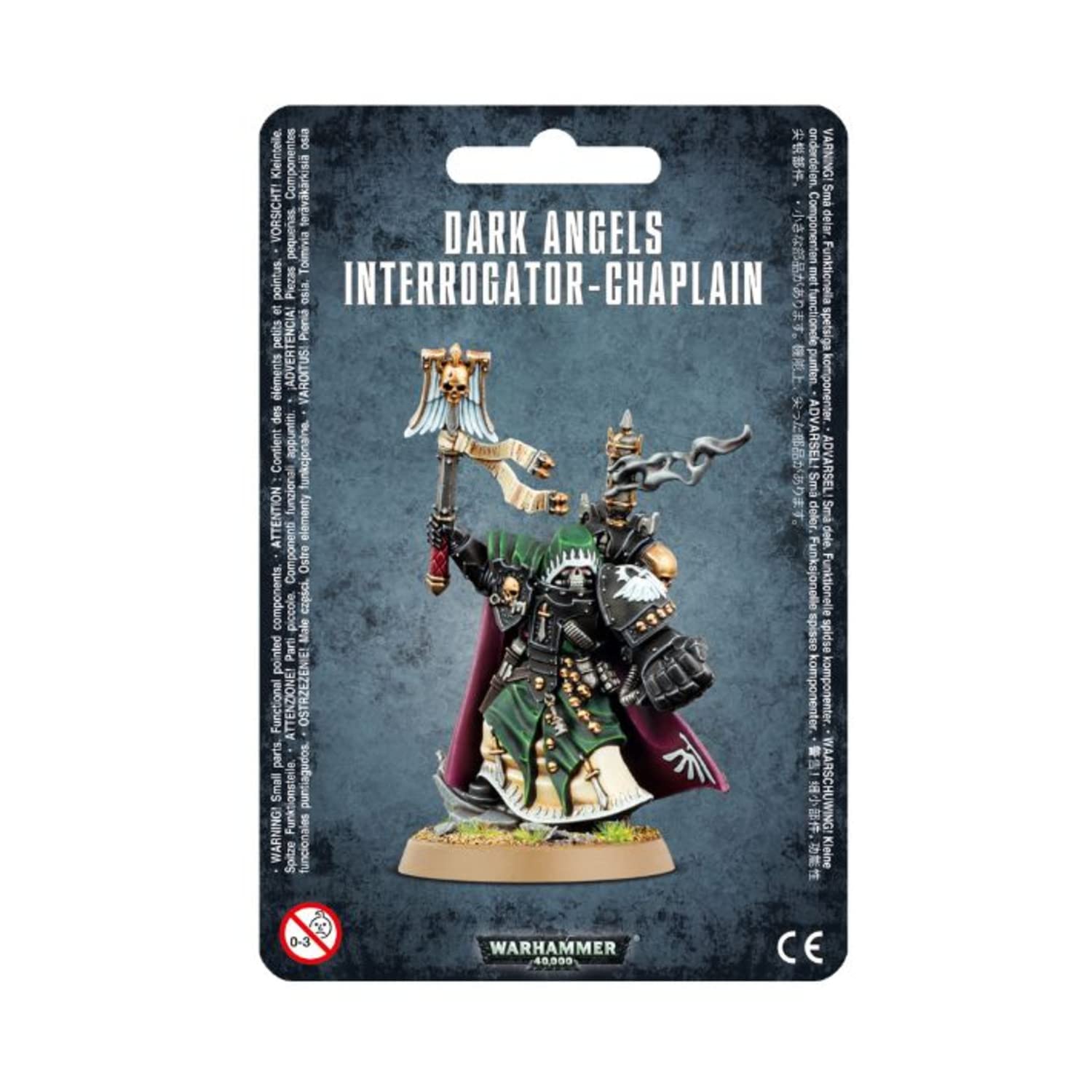 Warhammer 40k Dark Angels Interrogator-Chaplain - Tabletop Gaming Miniature