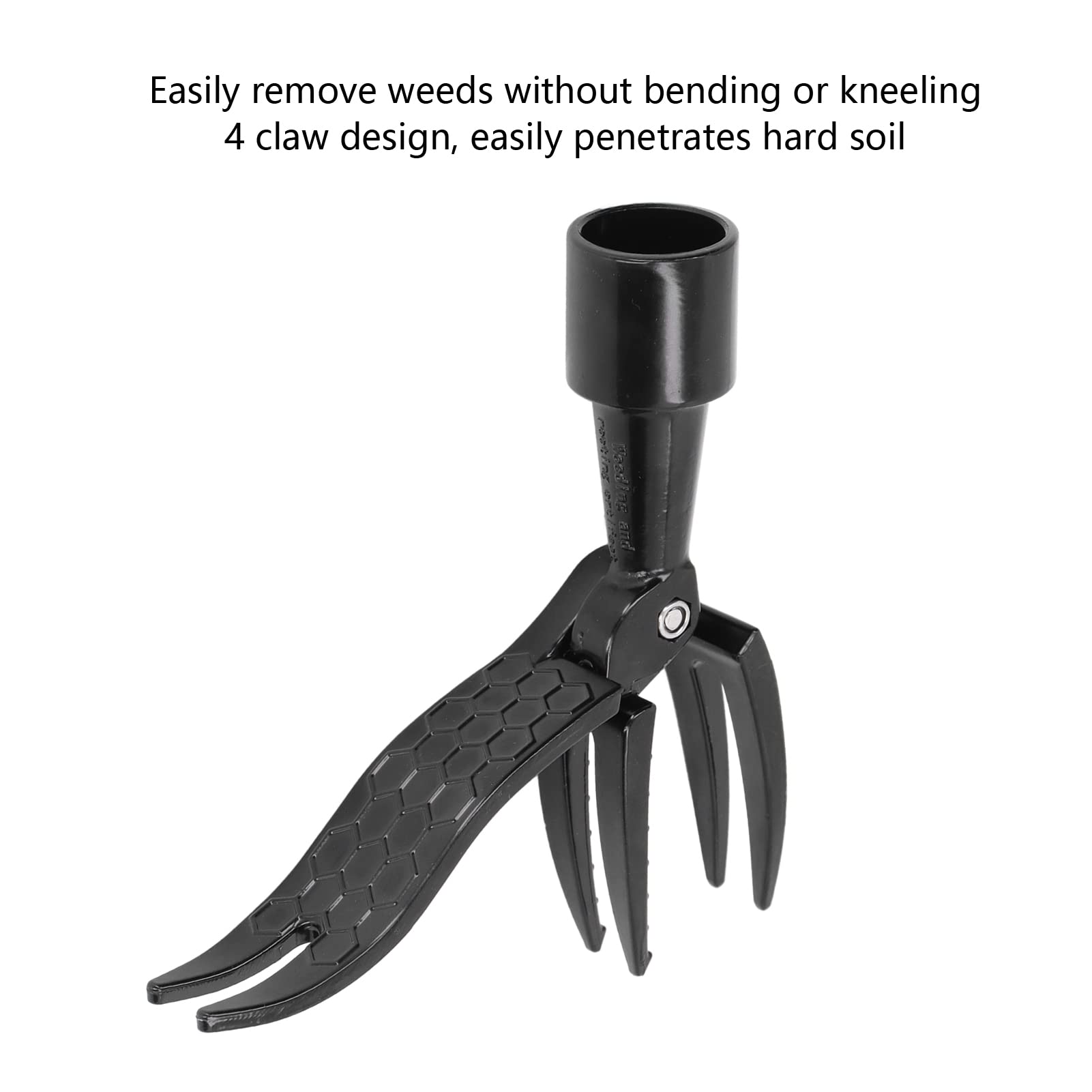 **Stand-Up Weed Puller Tool - Ergonomic Weeder for Easy Gardening, No Bending Required - Ideal for Seniors & Back Pain Relief - Perfect for Lawn, Garden, Yard & Flower Bed Maintenance - Great for Patios, Driveways & Landscaping Projects**